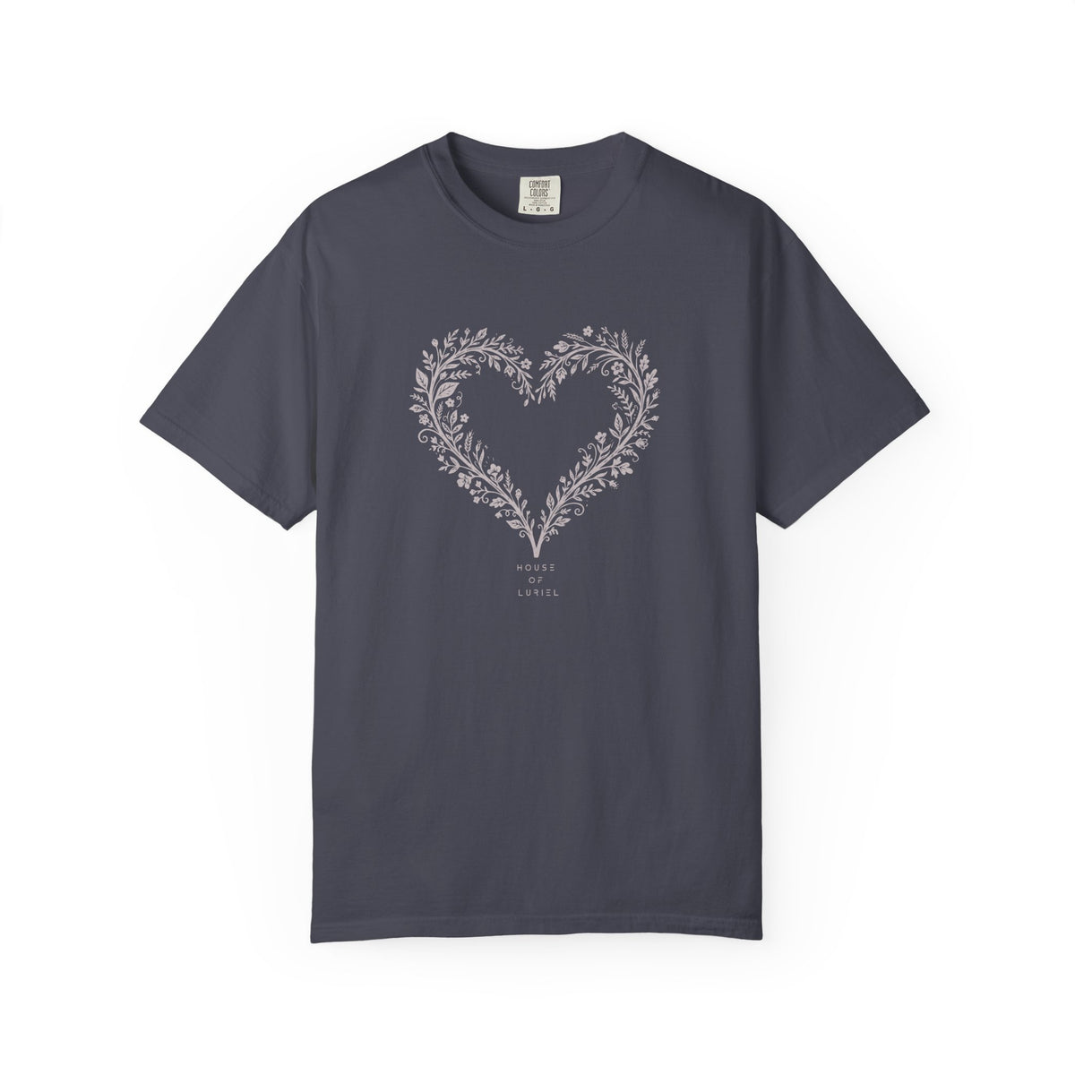 T-Shirt Floral Heart T-Shirt Floral Heart T-Shirt