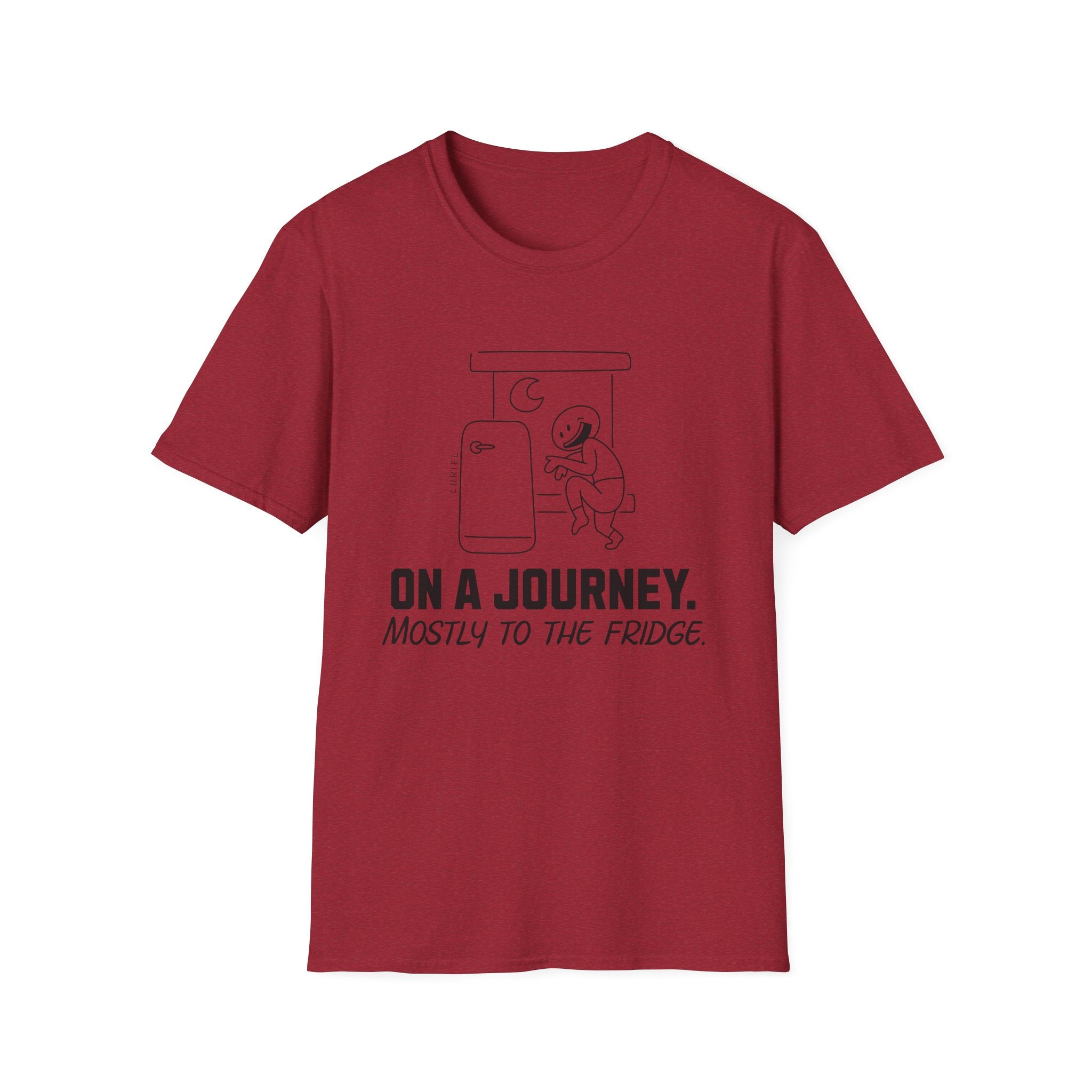 'On a Journey, Mostly to the Fridge' T-Shirt