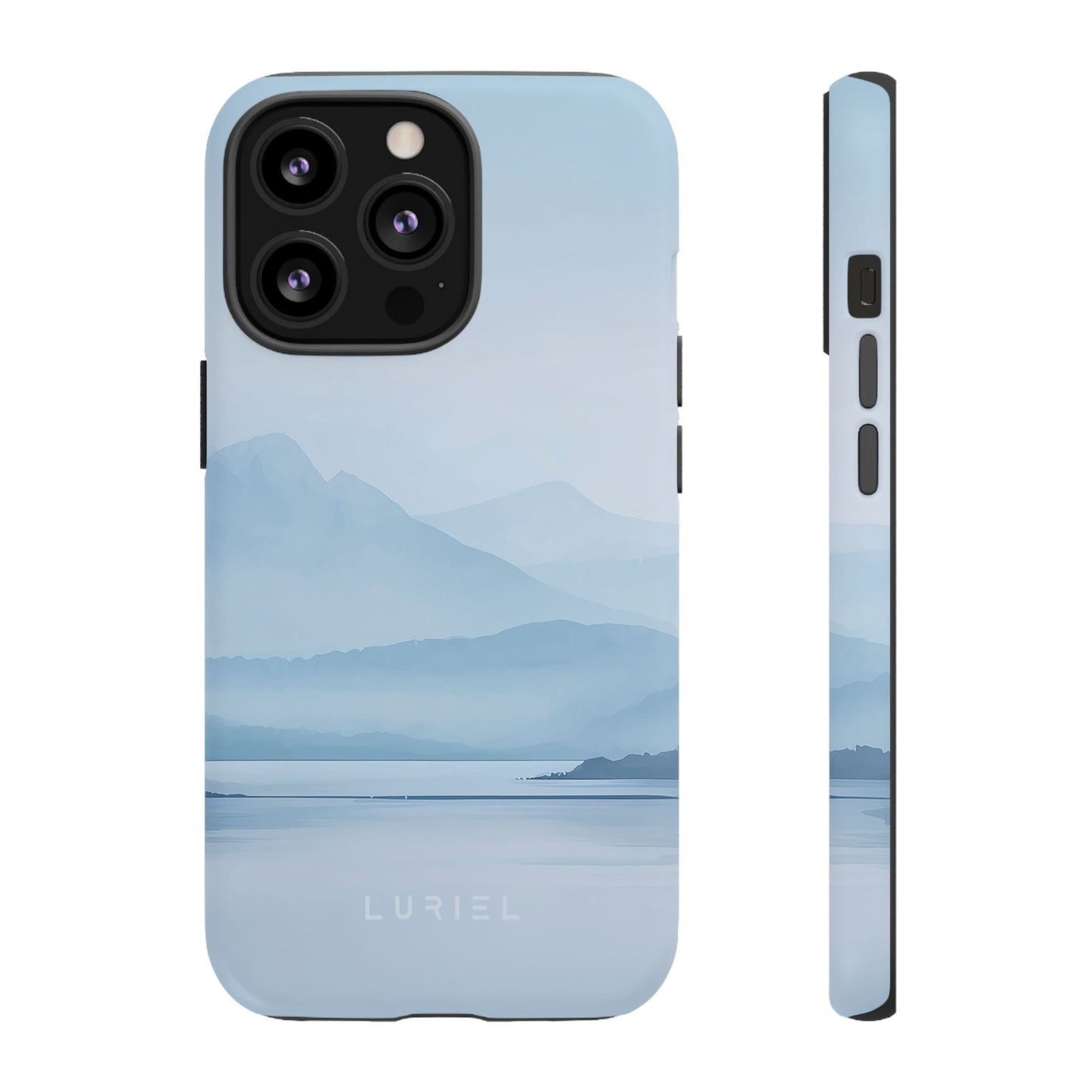 Phone Case Misty Blue Mountain Lake Tough Phone Case Misty Blue Mountain Lake Tough Phone Case