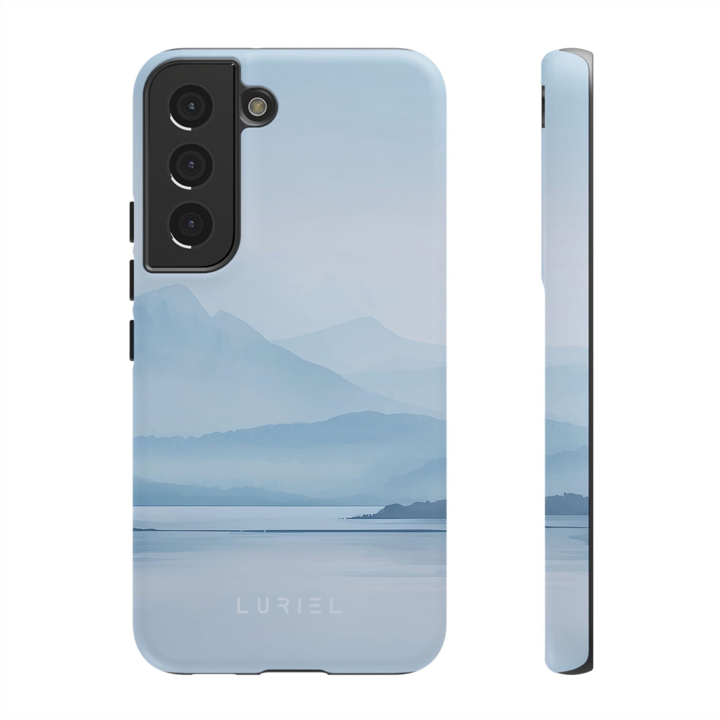 Phone Case Misty Blue Mountain Lake Tough Phone Case Misty Blue Mountain Lake Tough Phone Case
