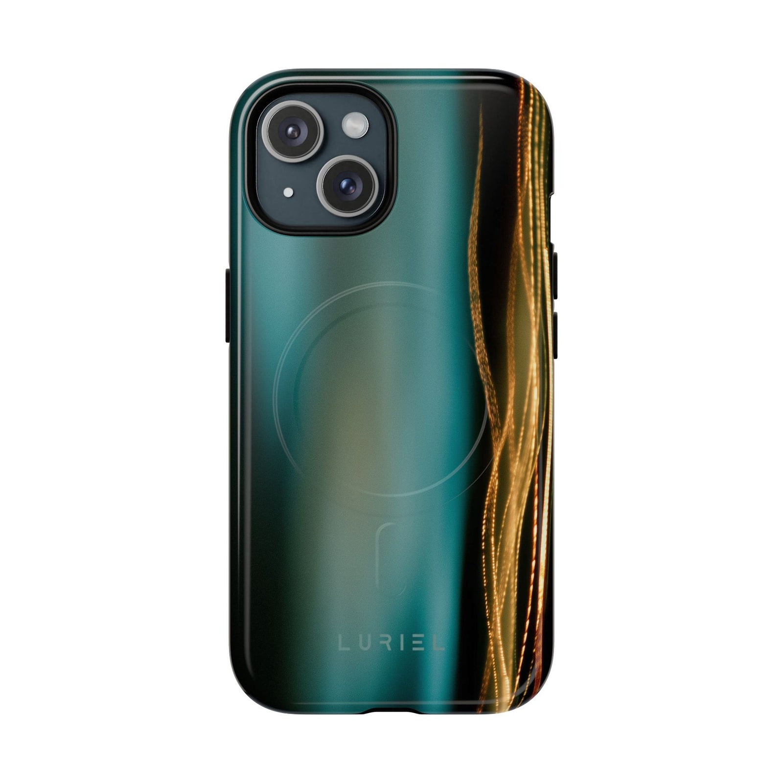 Phone Case Teal Lights Tough Magsafe Case Teal Lights Tough Magsafe Case