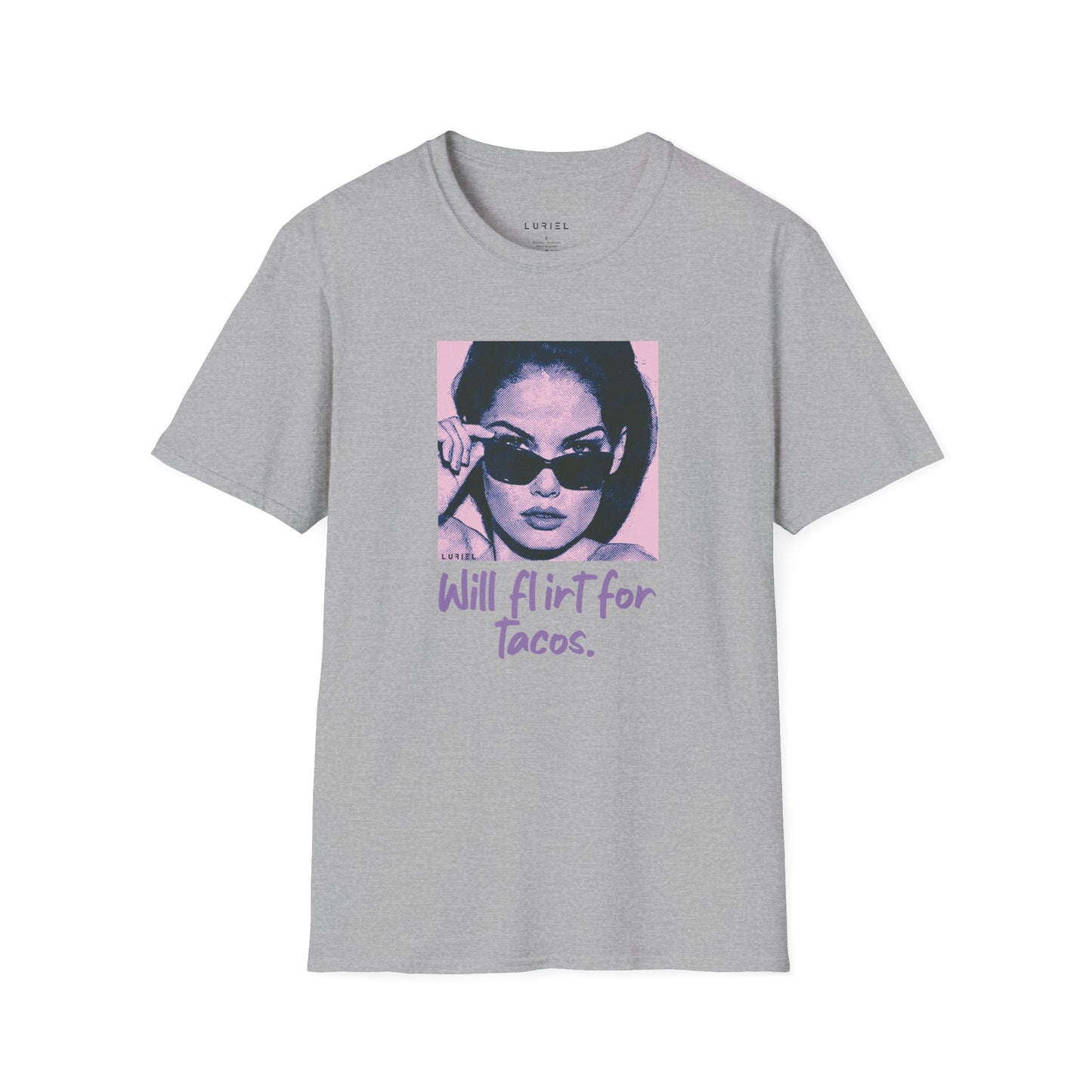 T-Shirt Will Flirt For Tacos T-Shirt Will Flirt For Tacos T-Shirt