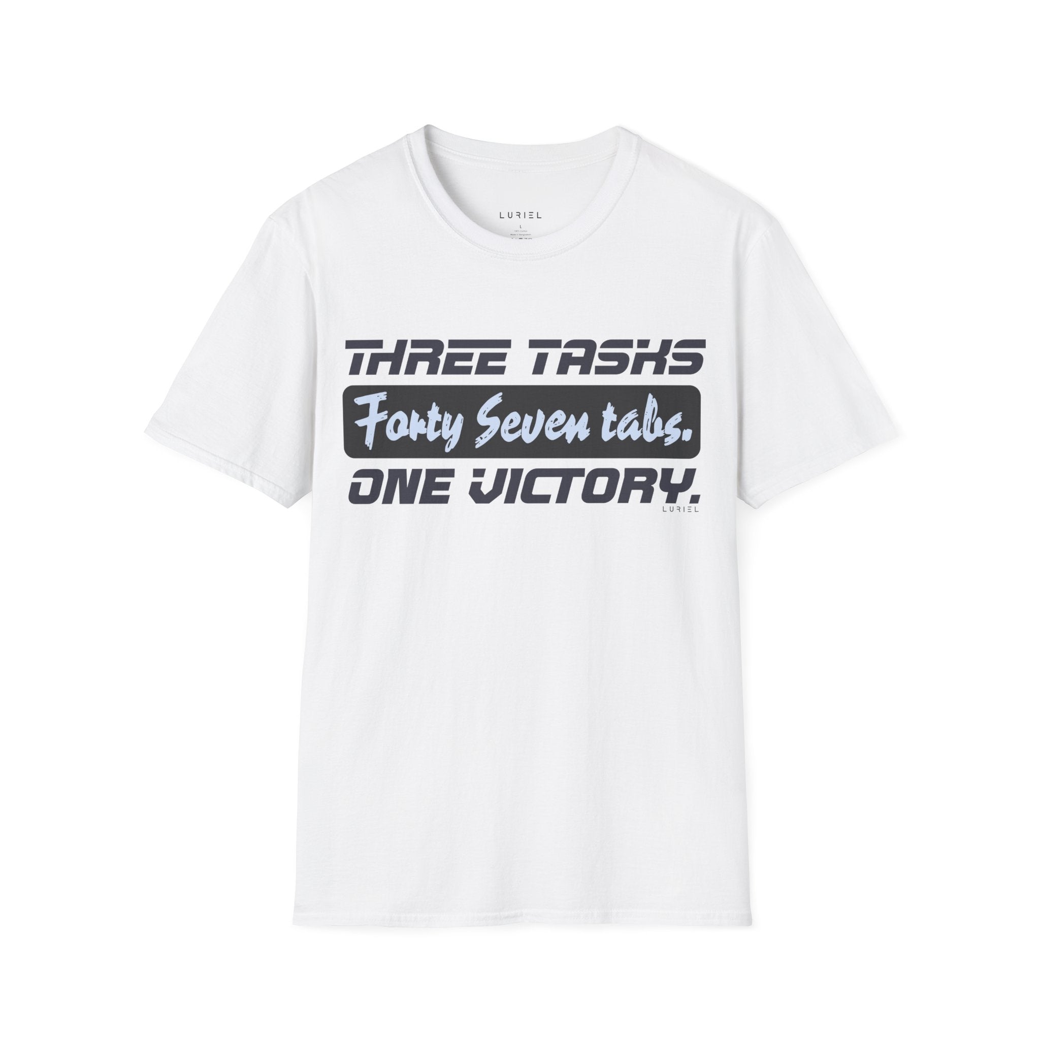 "Three Tasks, One Victory" T-Shirt