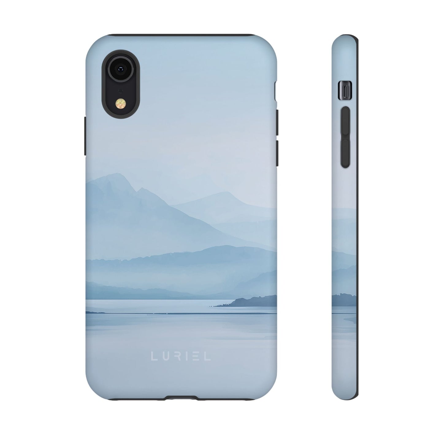 Phone Case Misty Blue Mountain Lake Tough Phone Case Misty Blue Mountain Lake Tough Phone Case