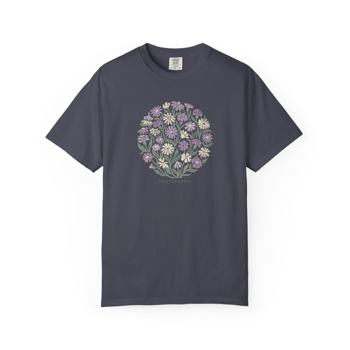 T-Shirt Floral Circle T-Shirt Floral Circle T-Shirt