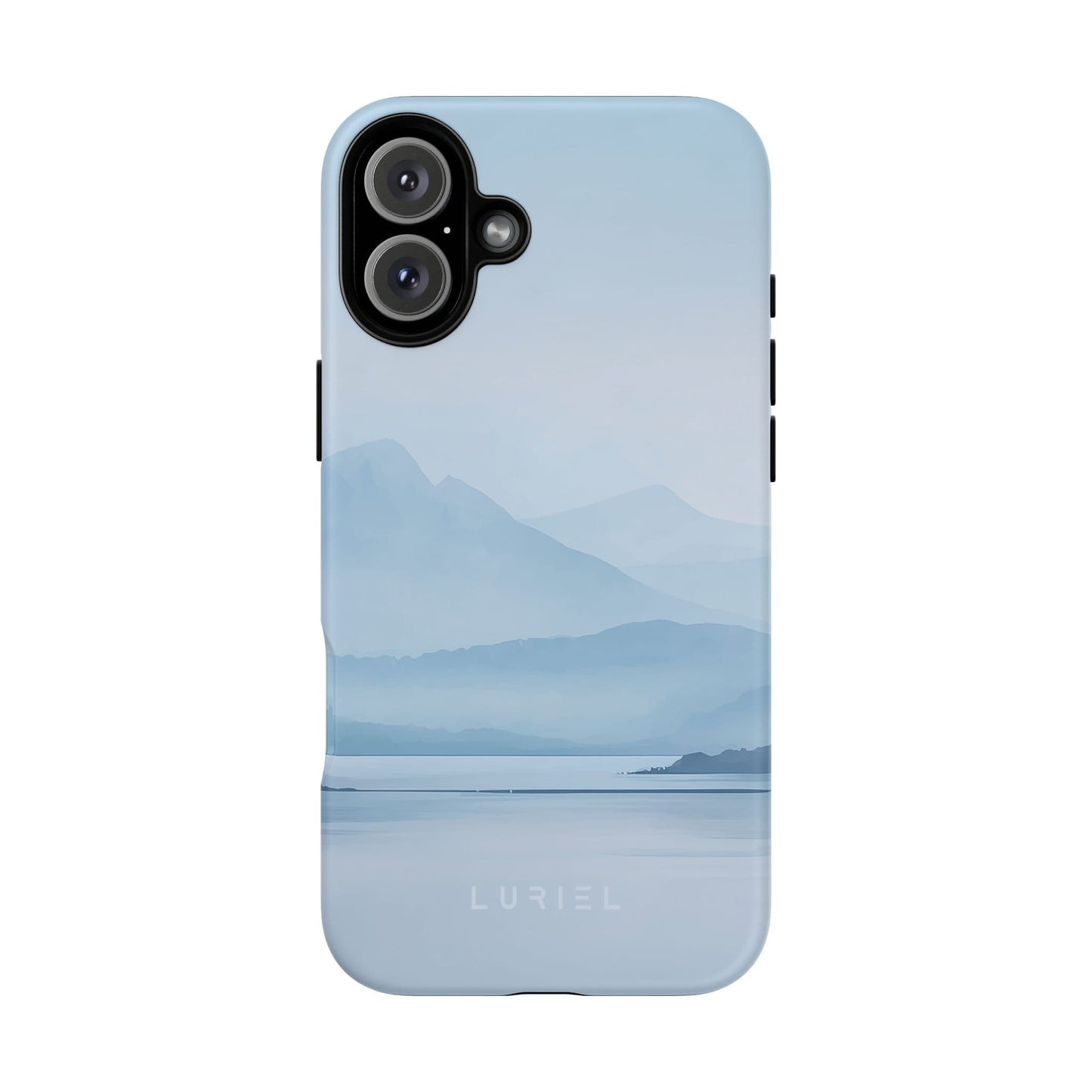 Phone Case Misty Blue Mountain Lake Tough Phone Case Misty Blue Mountain Lake Tough Phone Case