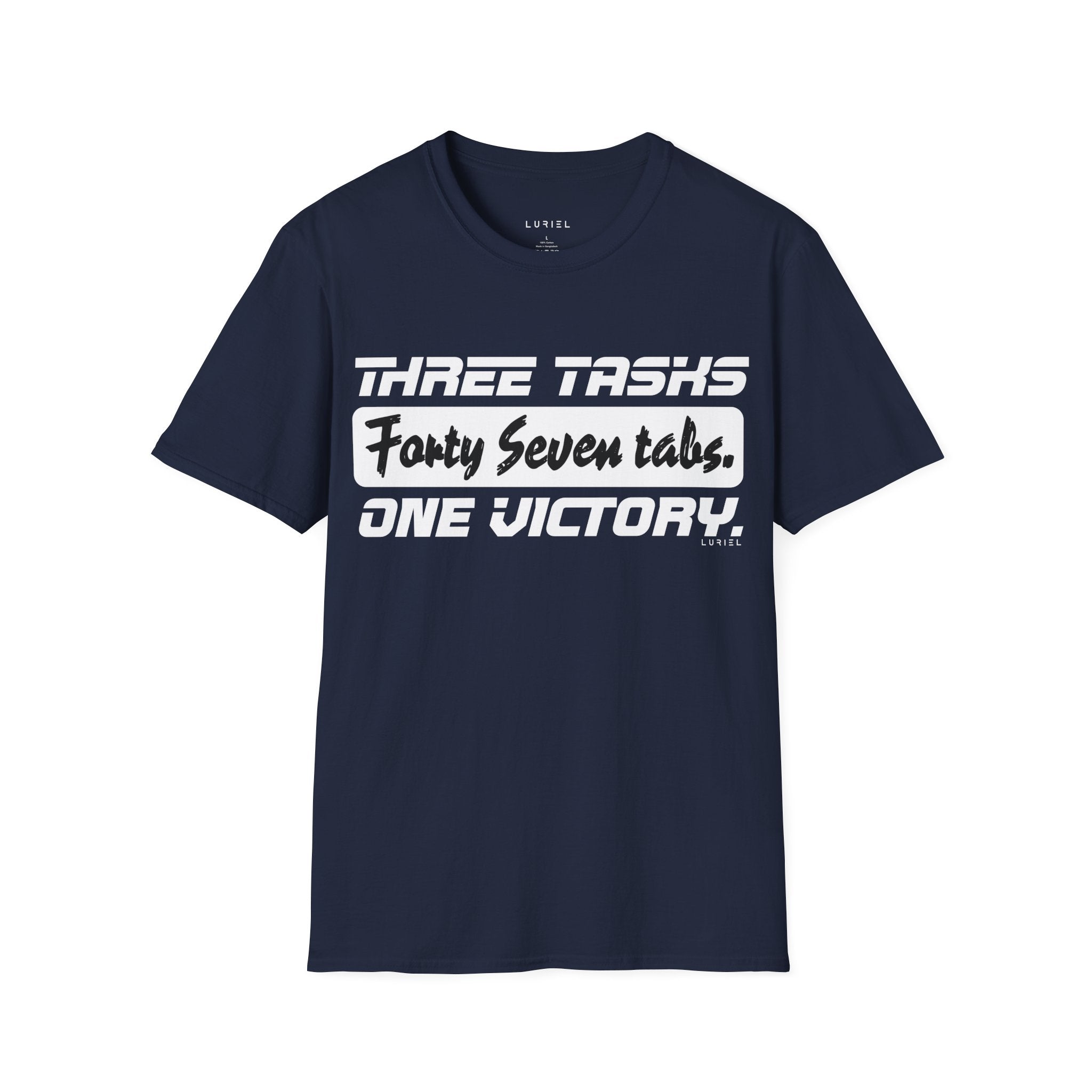 "Three Tasks, One Victory" T-Shirt