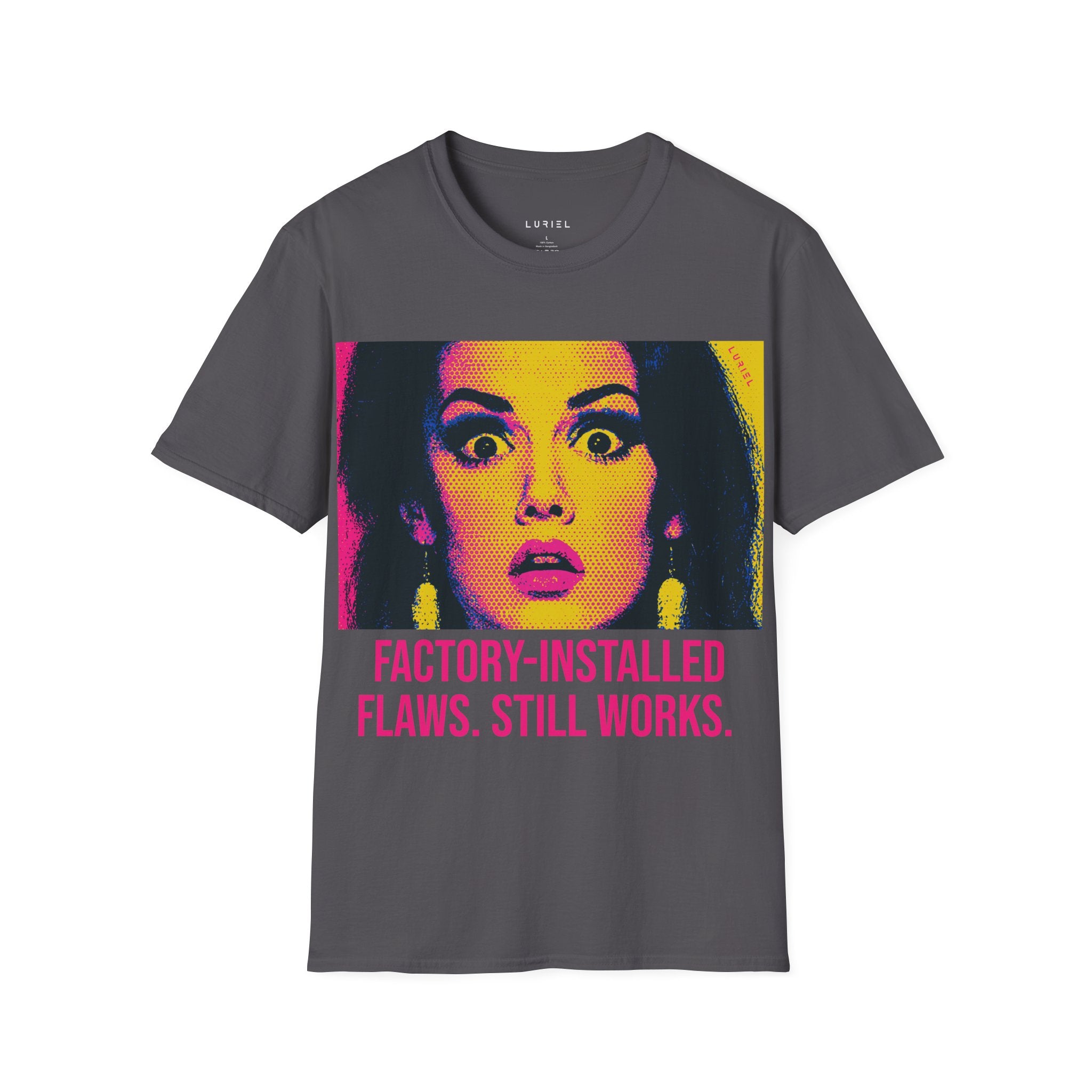 Factory-Installed Flaws, Still Working T-Shirt