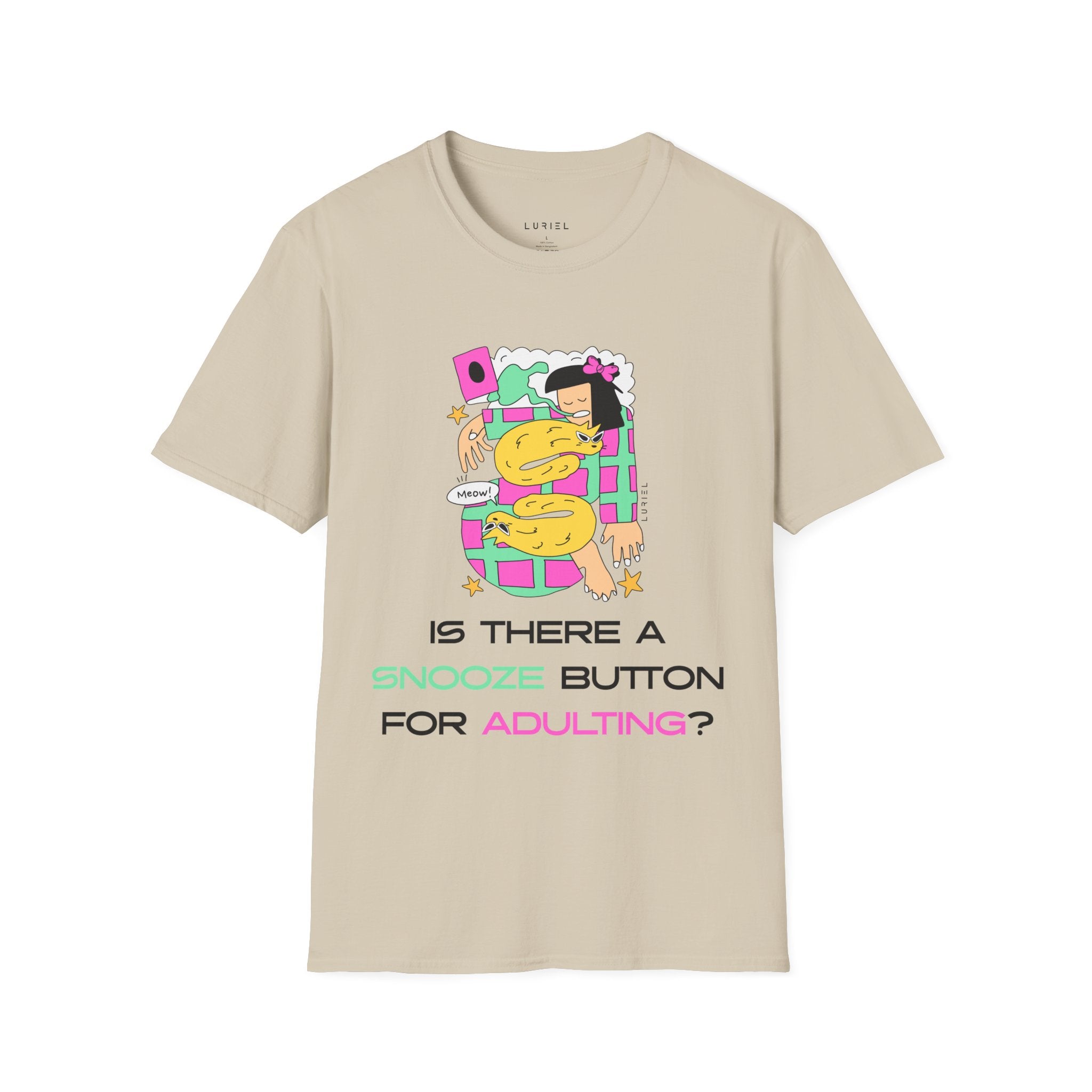 Snooze Adulting T-Shirt