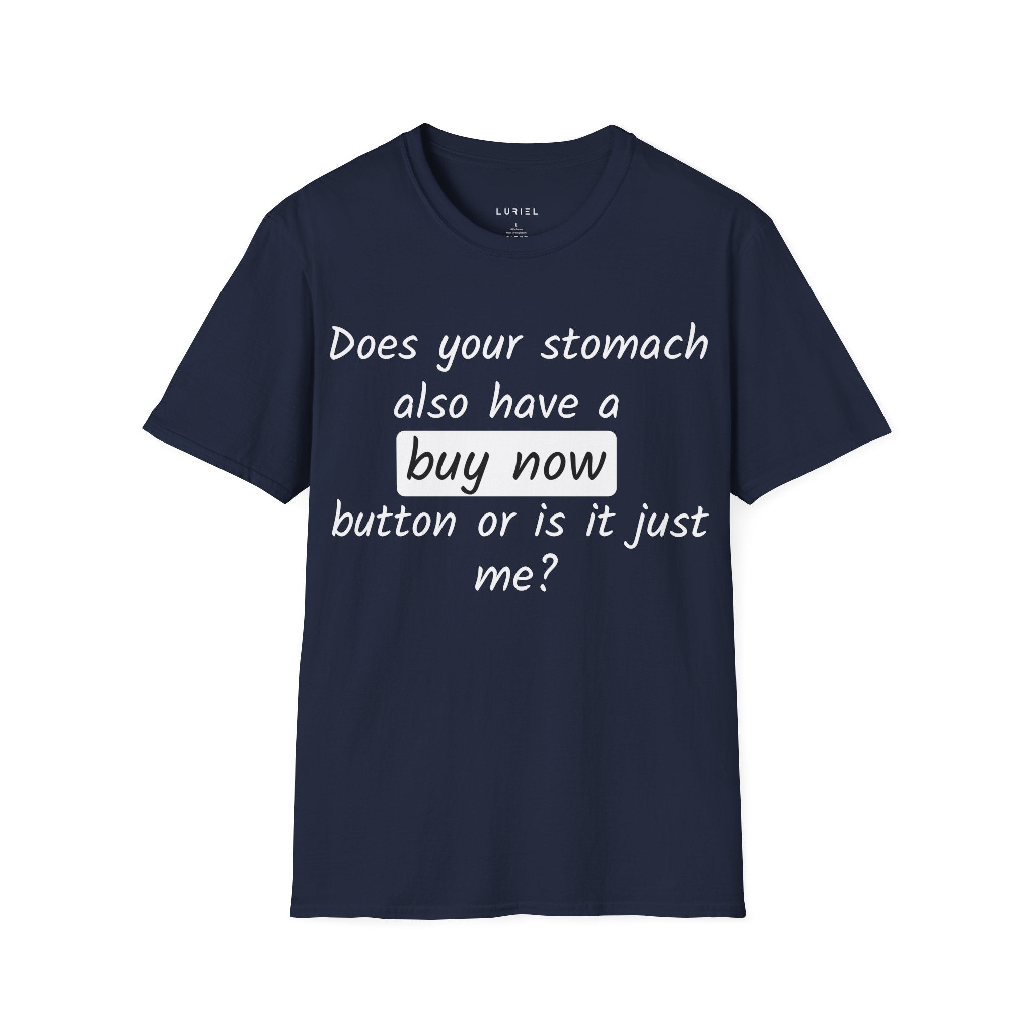 The Stomach Buy Now Button T-Shirt