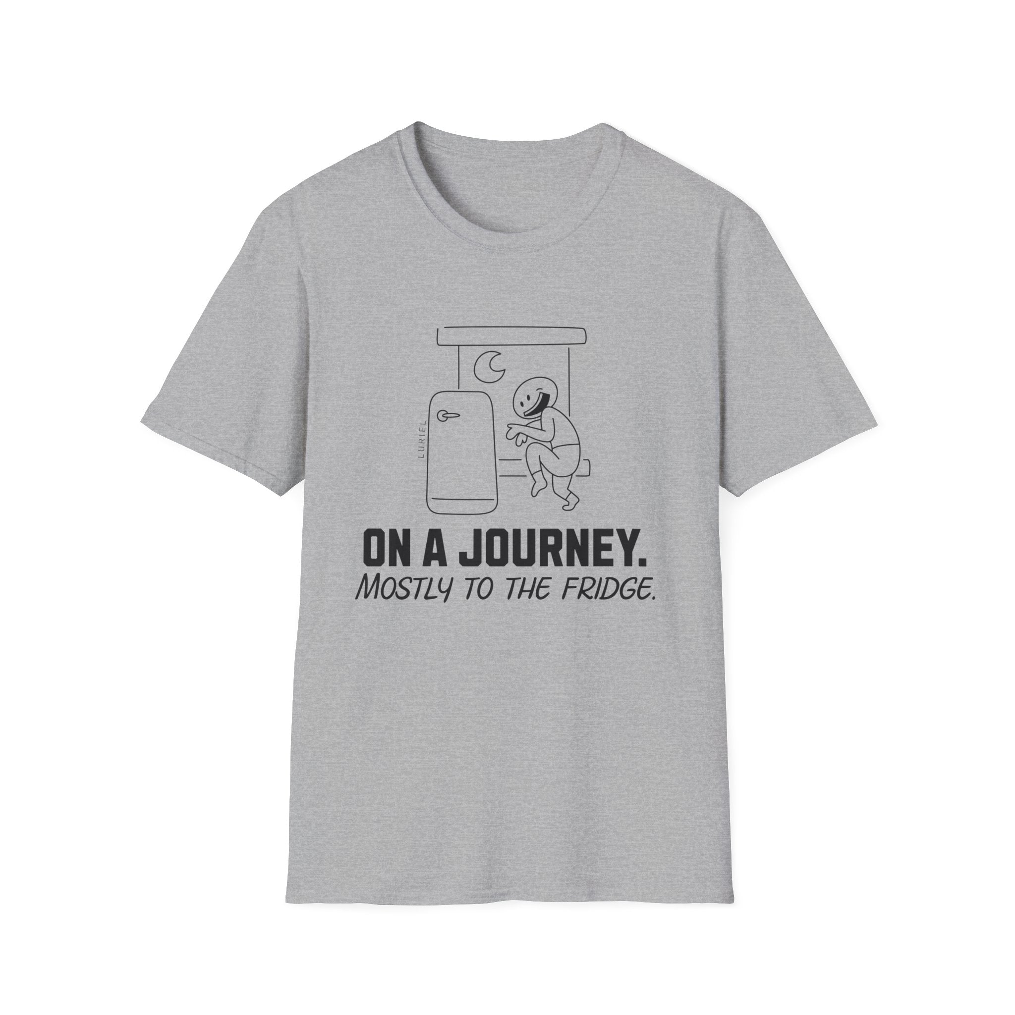 'On a Journey, Mostly to the Fridge' T-Shirt