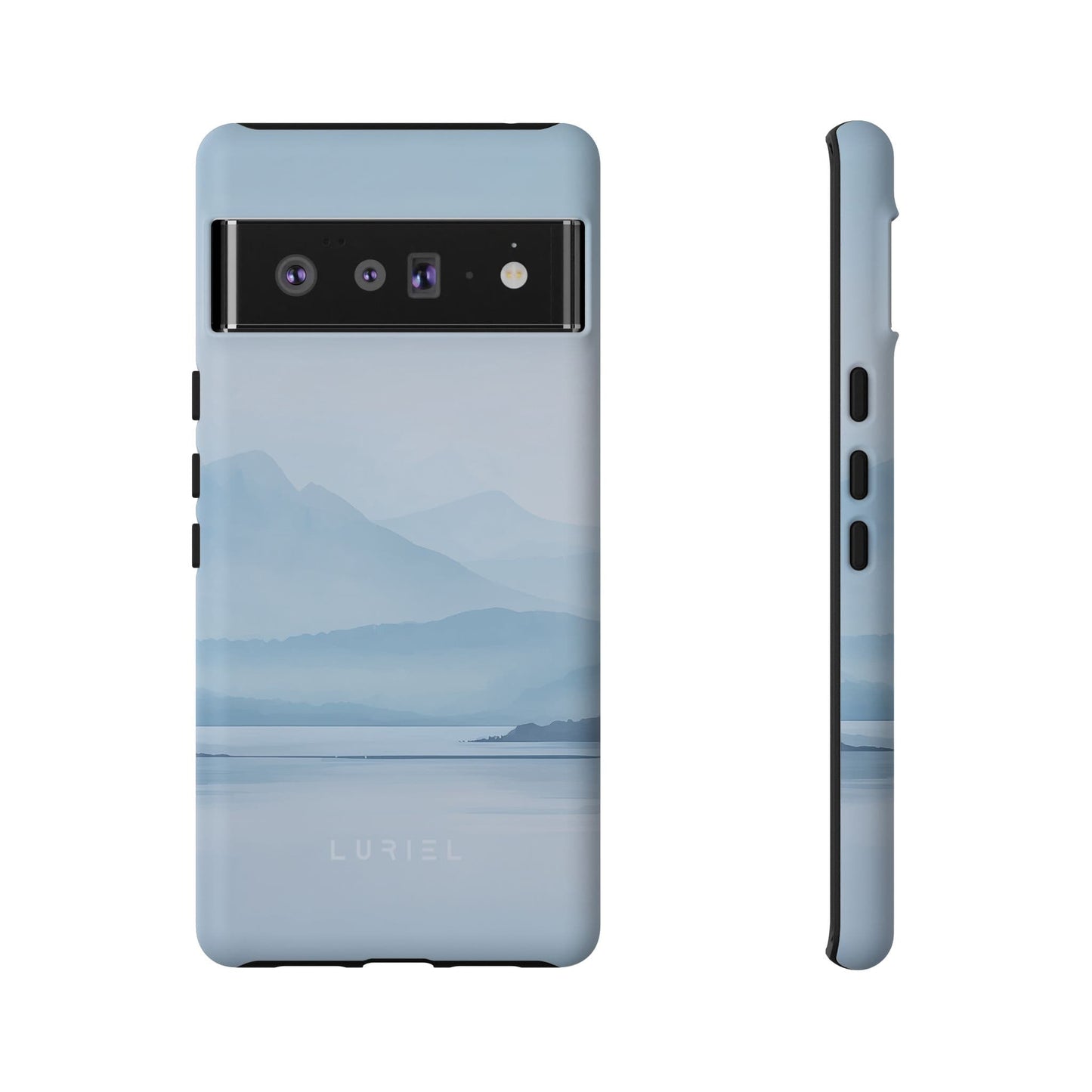 Phone Case Misty Blue Mountain Lake Tough Phone Case Misty Blue Mountain Lake Tough Phone Case