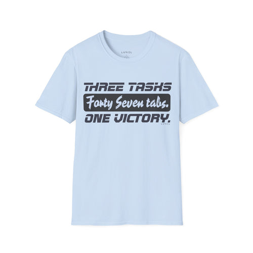 "Three Tasks, One Victory" T-Shirt