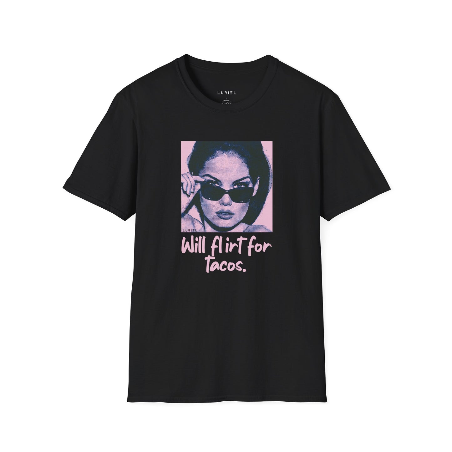 T-Shirt Will Flirt For Tacos T-Shirt Will Flirt For Tacos T-Shirt