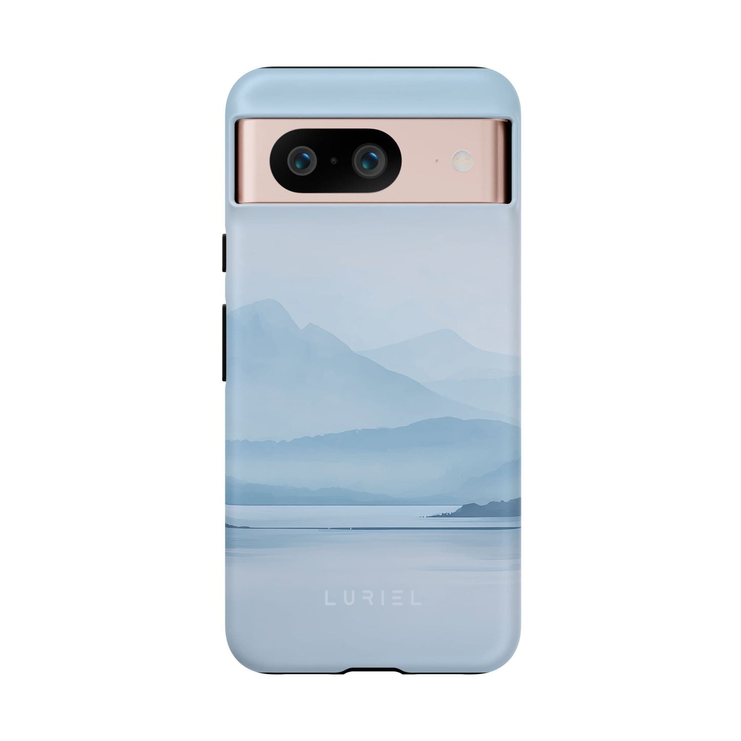 Phone Case Misty Blue Mountain Lake Tough Phone Case Misty Blue Mountain Lake Tough Phone Case