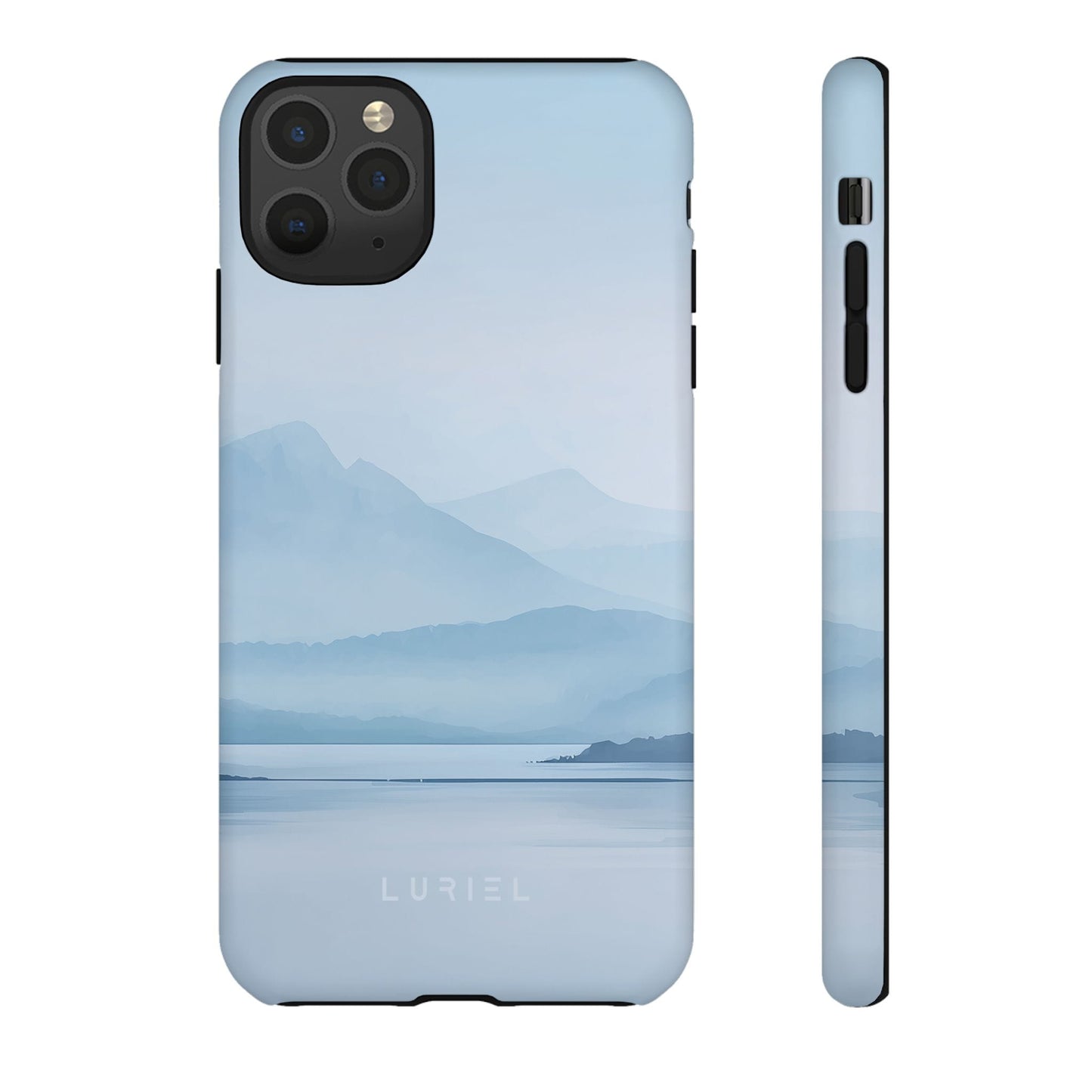 Phone Case Misty Blue Mountain Lake Tough Phone Case Misty Blue Mountain Lake Tough Phone Case