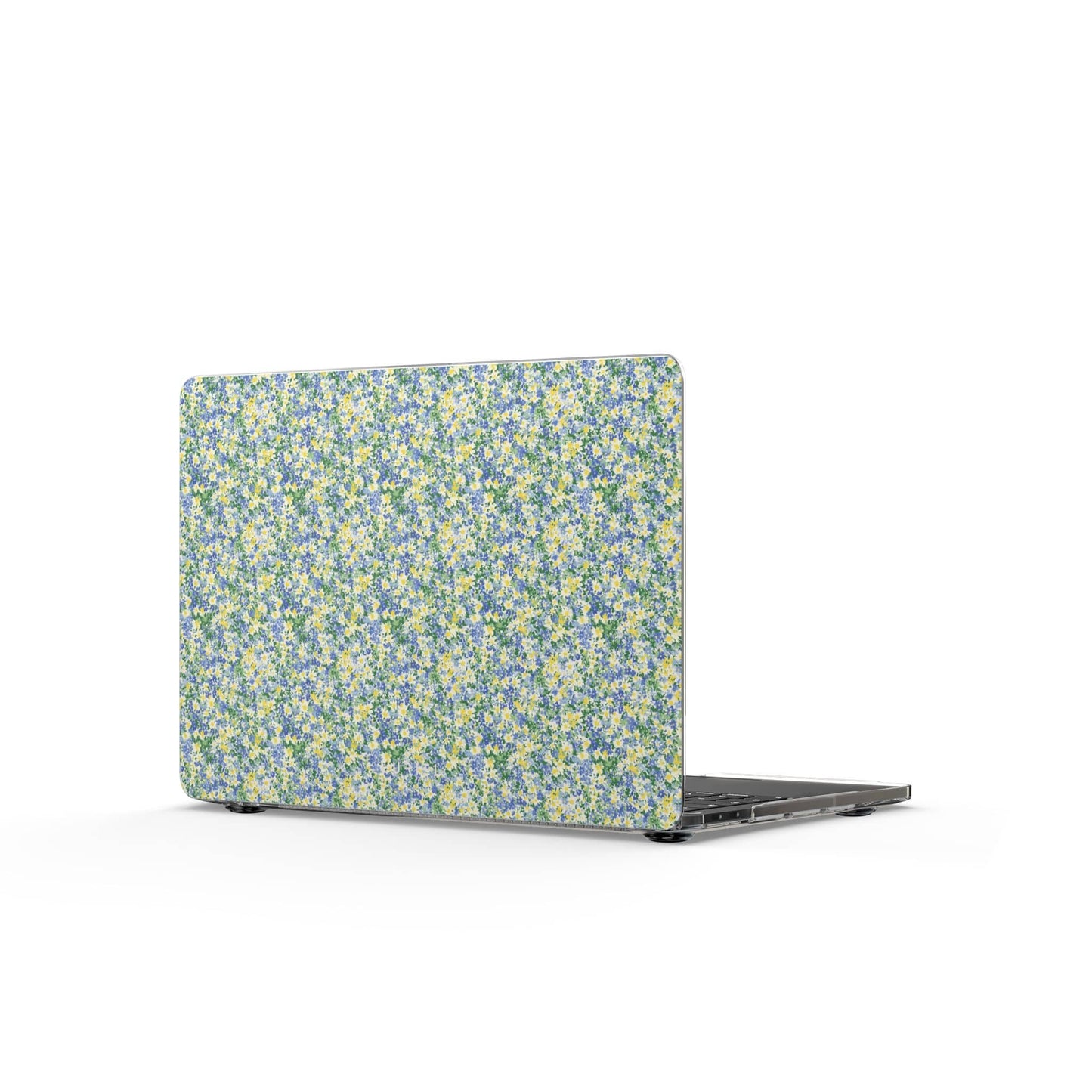 Laptop Sleeve Summer Garden Mediterranean Style Clear MacBook Case Summer Garden Mediterranean Style Clear MacBook Case