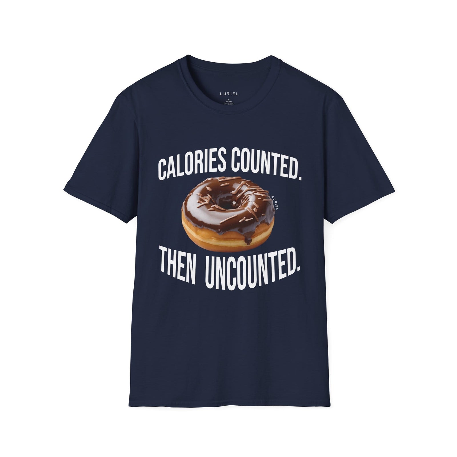 T-Shirt Calories Counted Then Uncounted T-Shirt Calories Counted Then Uncounted T-Shirt