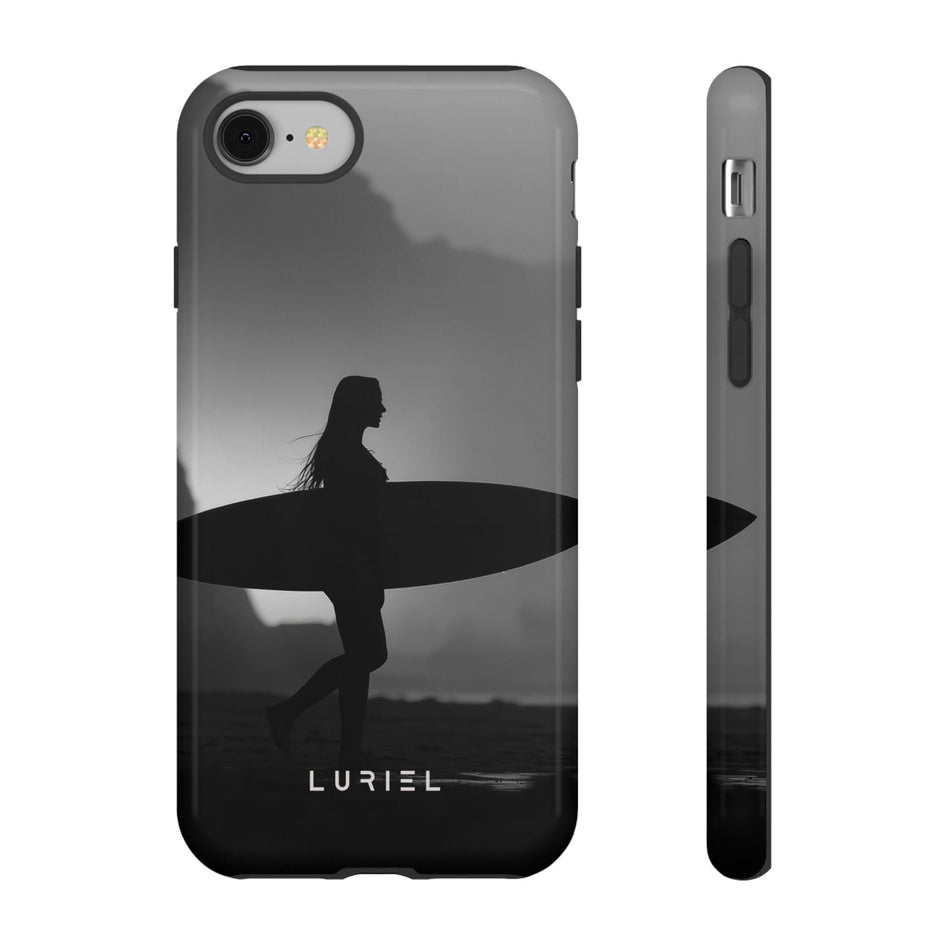 Phone Case Surfer Girl At Dusk Tough Phone Case Surfer Girl At Dusk Tough Phone Case