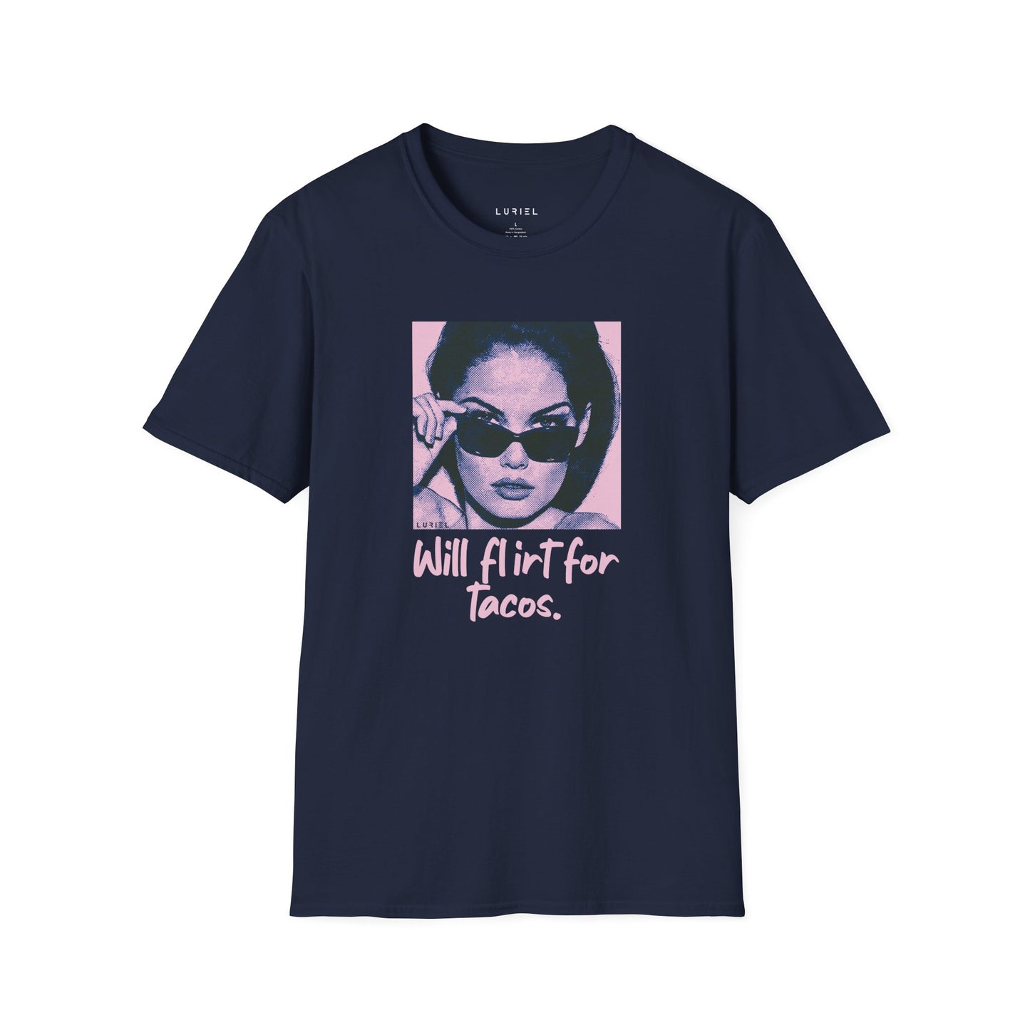 T-Shirt Will Flirt For Tacos T-Shirt Will Flirt For Tacos T-Shirt
