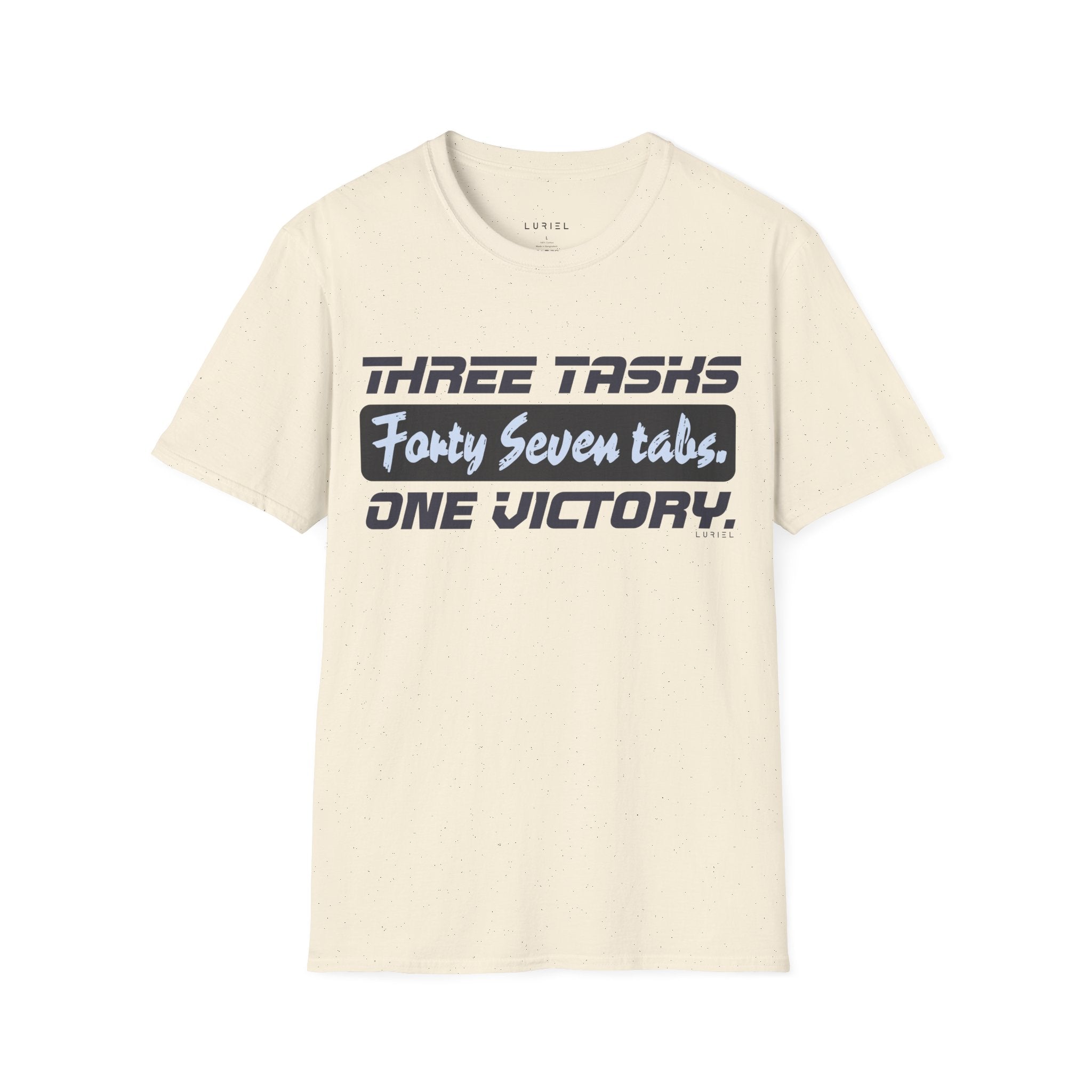 "Three Tasks, One Victory" T-Shirt