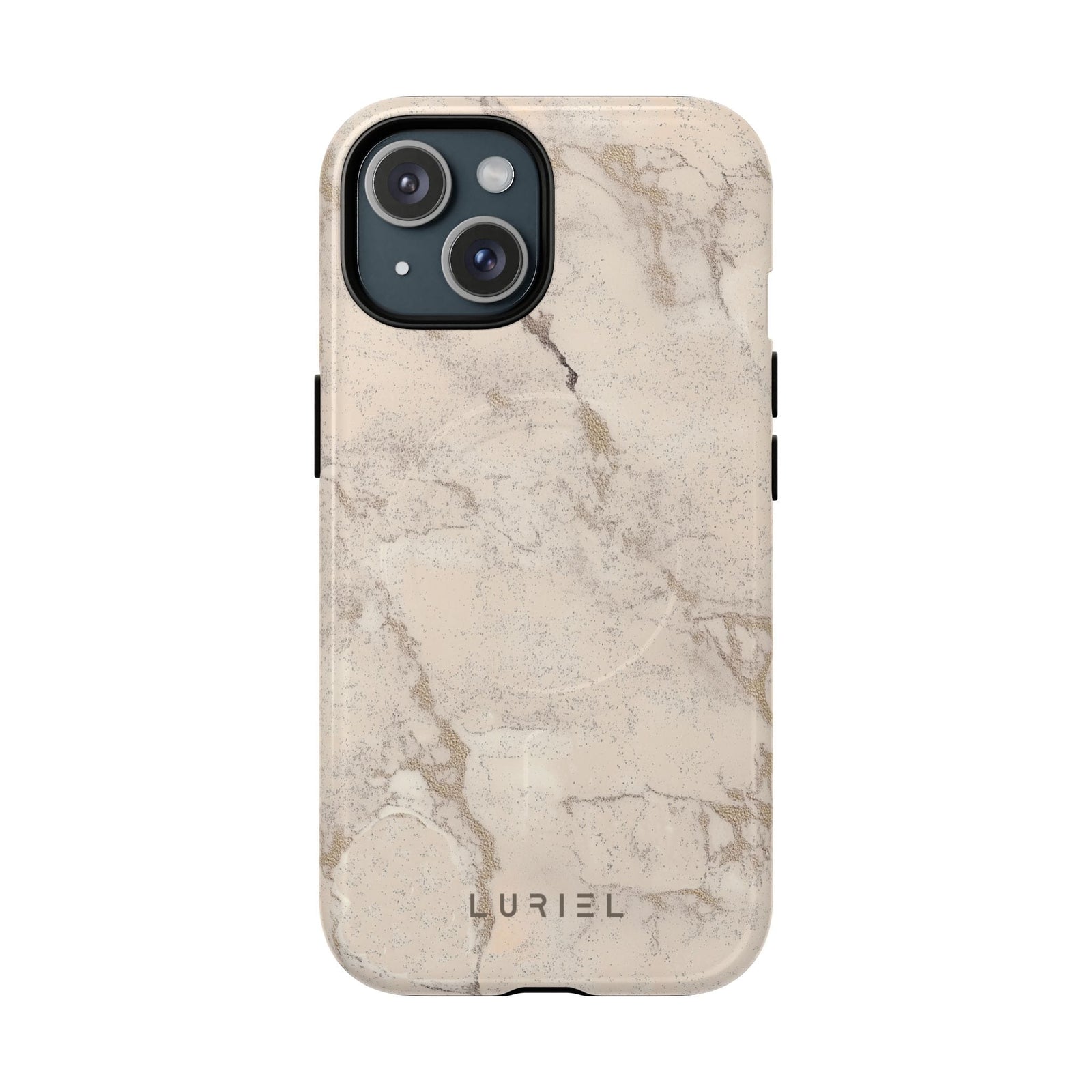 Phone Case Marble Creme Tough Magsafe Case Marble Creme Tough Magsafe Case