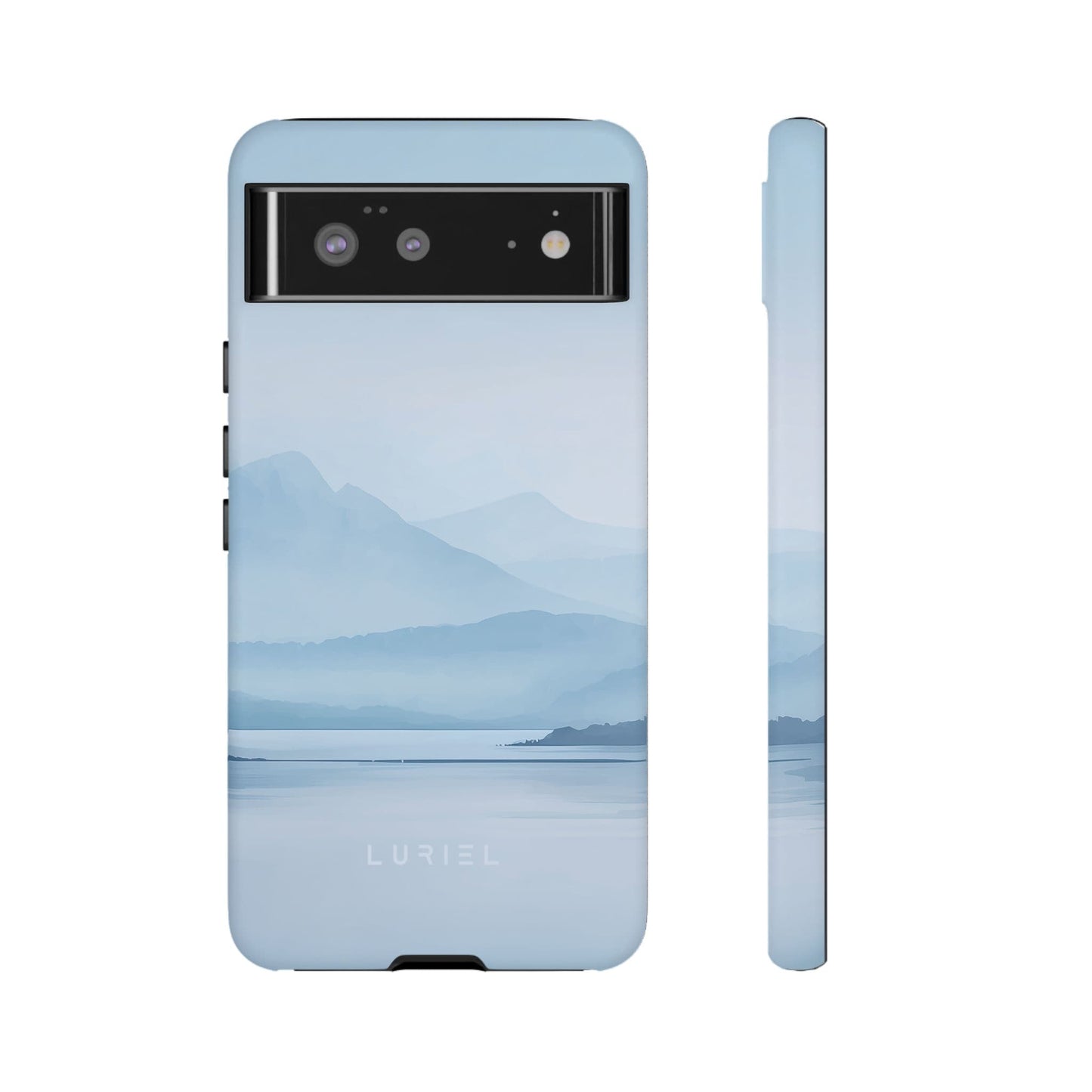 Phone Case Misty Blue Mountain Lake Tough Phone Case Misty Blue Mountain Lake Tough Phone Case