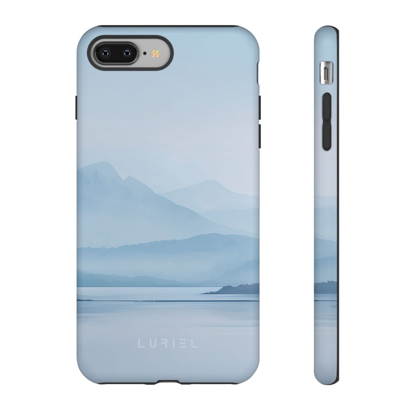 Phone Case Misty Blue Mountain Lake Tough Phone Case Misty Blue Mountain Lake Tough Phone Case