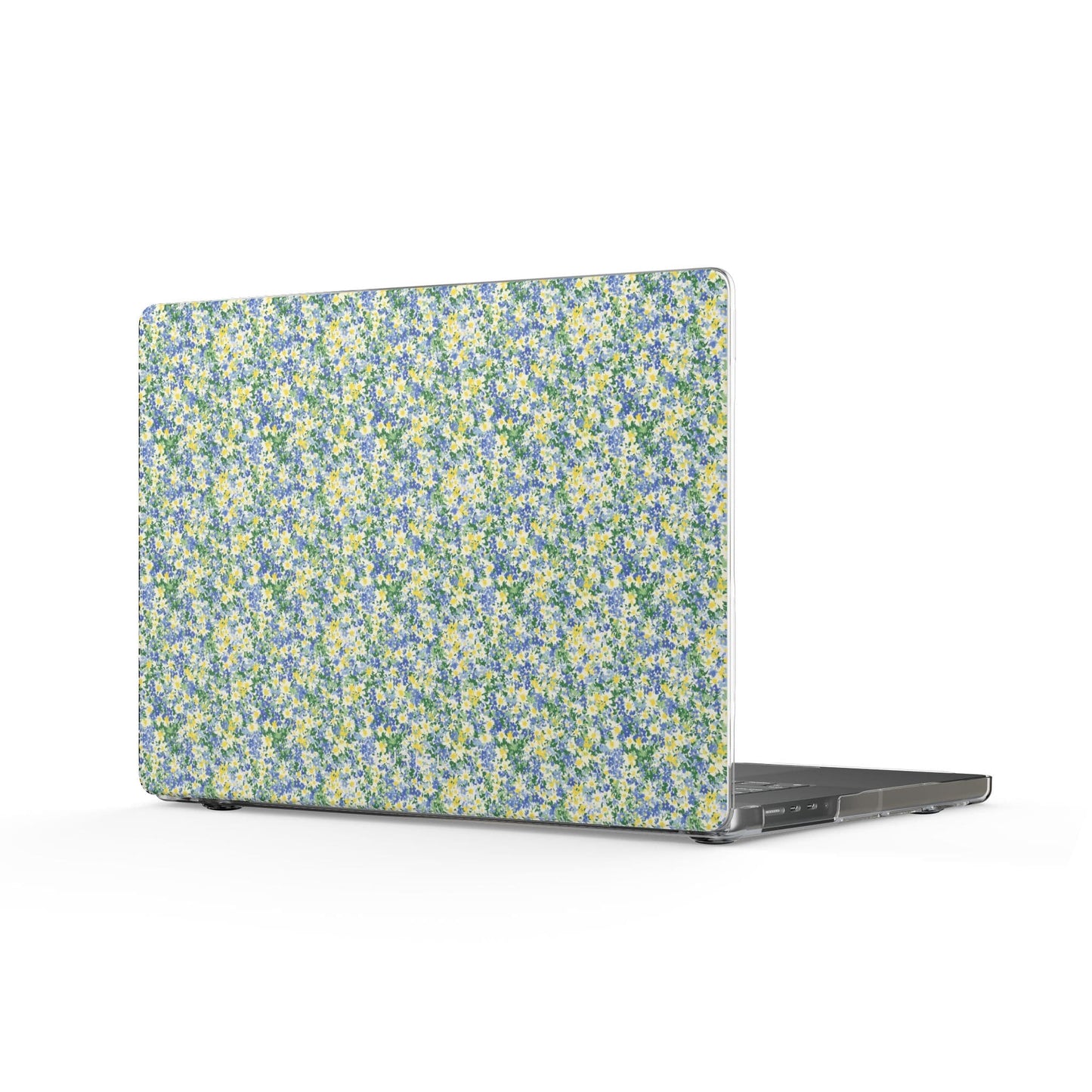 Laptop Sleeve Summer Garden Mediterranean Style Clear MacBook Case Summer Garden Mediterranean Style Clear MacBook Case