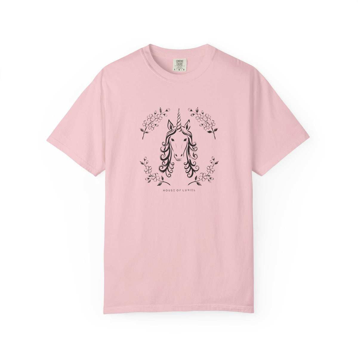 T-Shirt Floral Unicorn T-Shirt Floral Unicorn T-Shirt