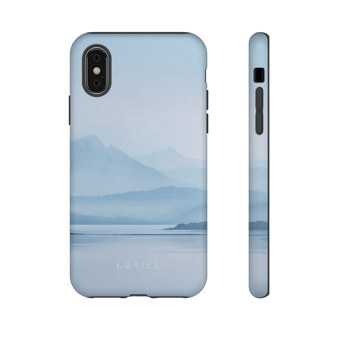 Phone Case Misty Blue Mountain Lake Tough Phone Case Misty Blue Mountain Lake Tough Phone Case
