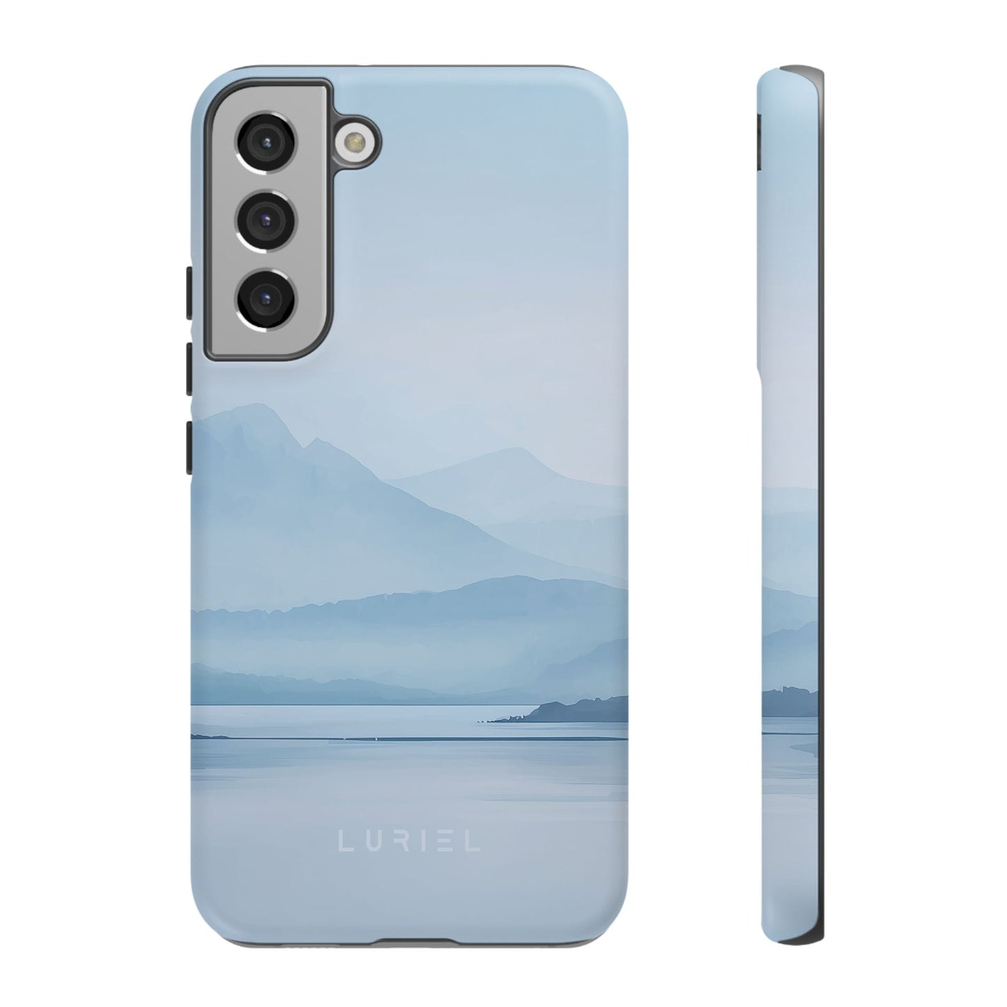 Phone Case Misty Blue Mountain Lake Tough Phone Case Misty Blue Mountain Lake Tough Phone Case