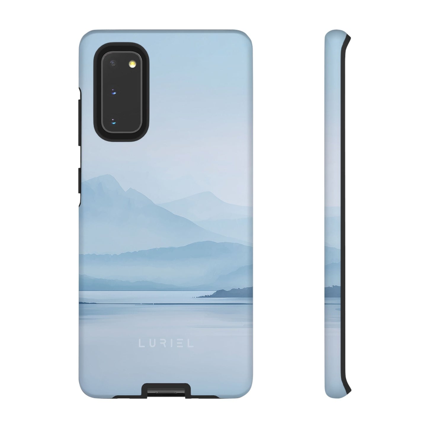 Phone Case Misty Blue Mountain Lake Tough Phone Case Misty Blue Mountain Lake Tough Phone Case