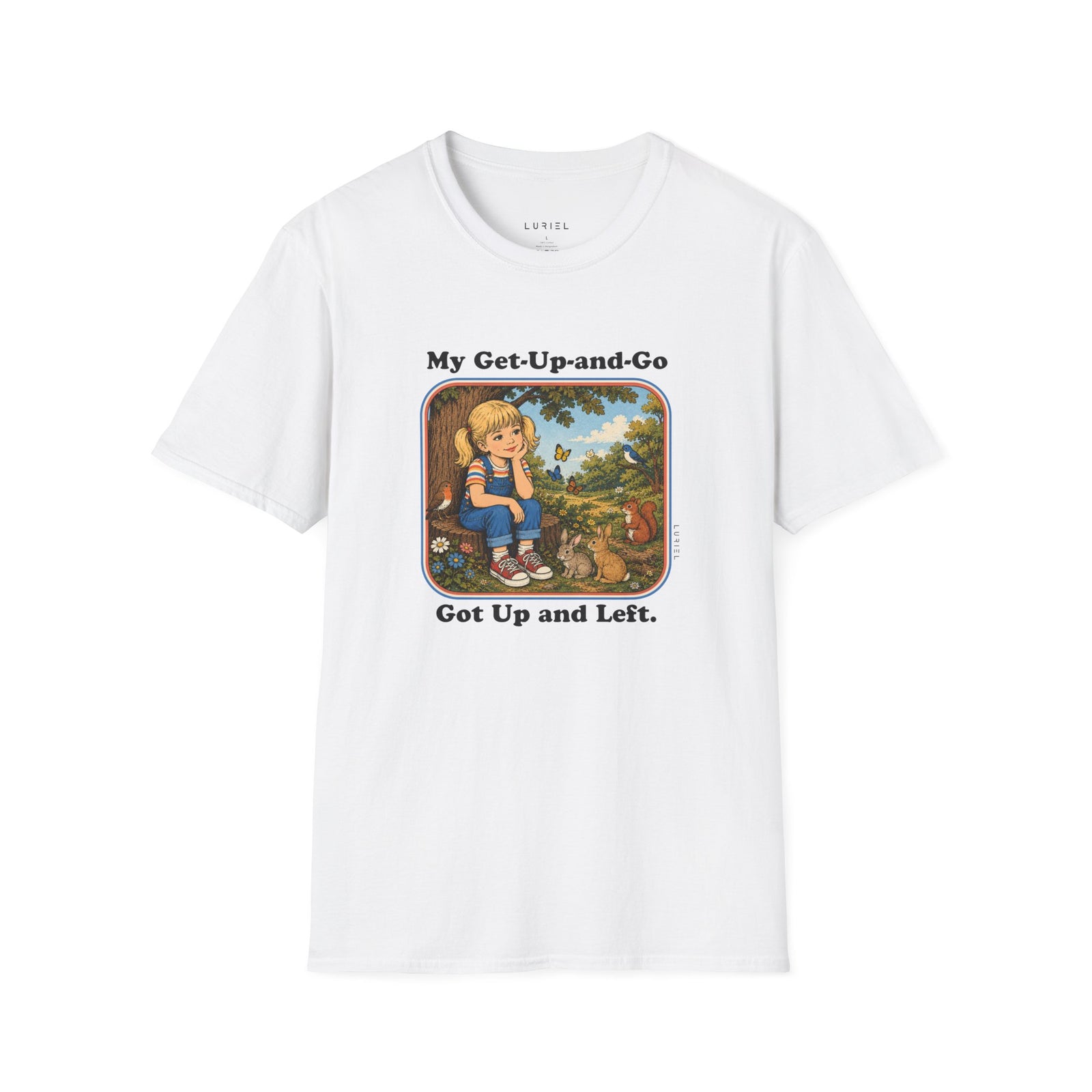 T-Shirt My Get-Up-and-Go T-Shirt My Get-Up-and-Go T-Shirt