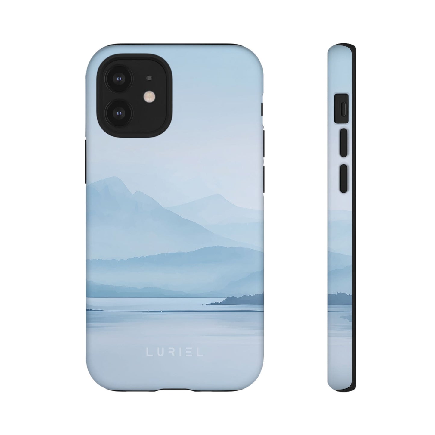 Phone Case Misty Blue Mountain Lake Tough Phone Case Misty Blue Mountain Lake Tough Phone Case
