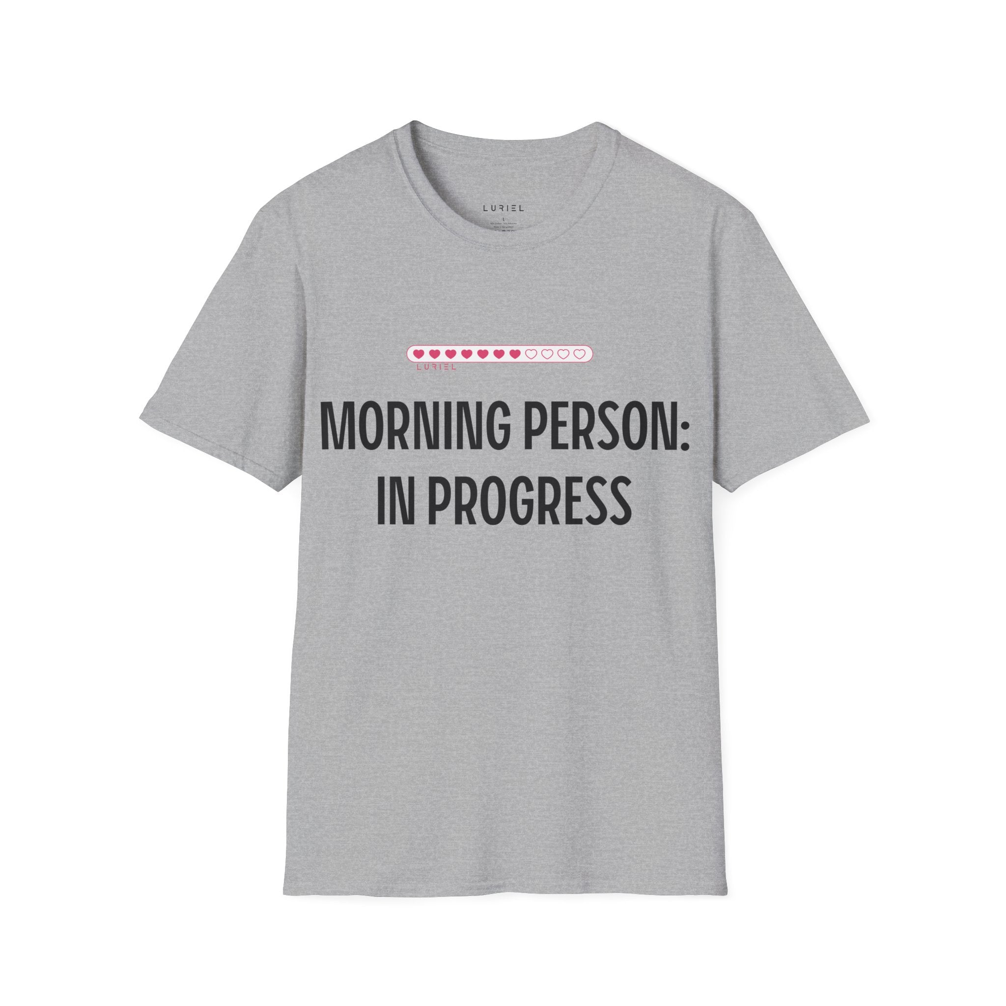 Morning Person In Progress T-Shirt