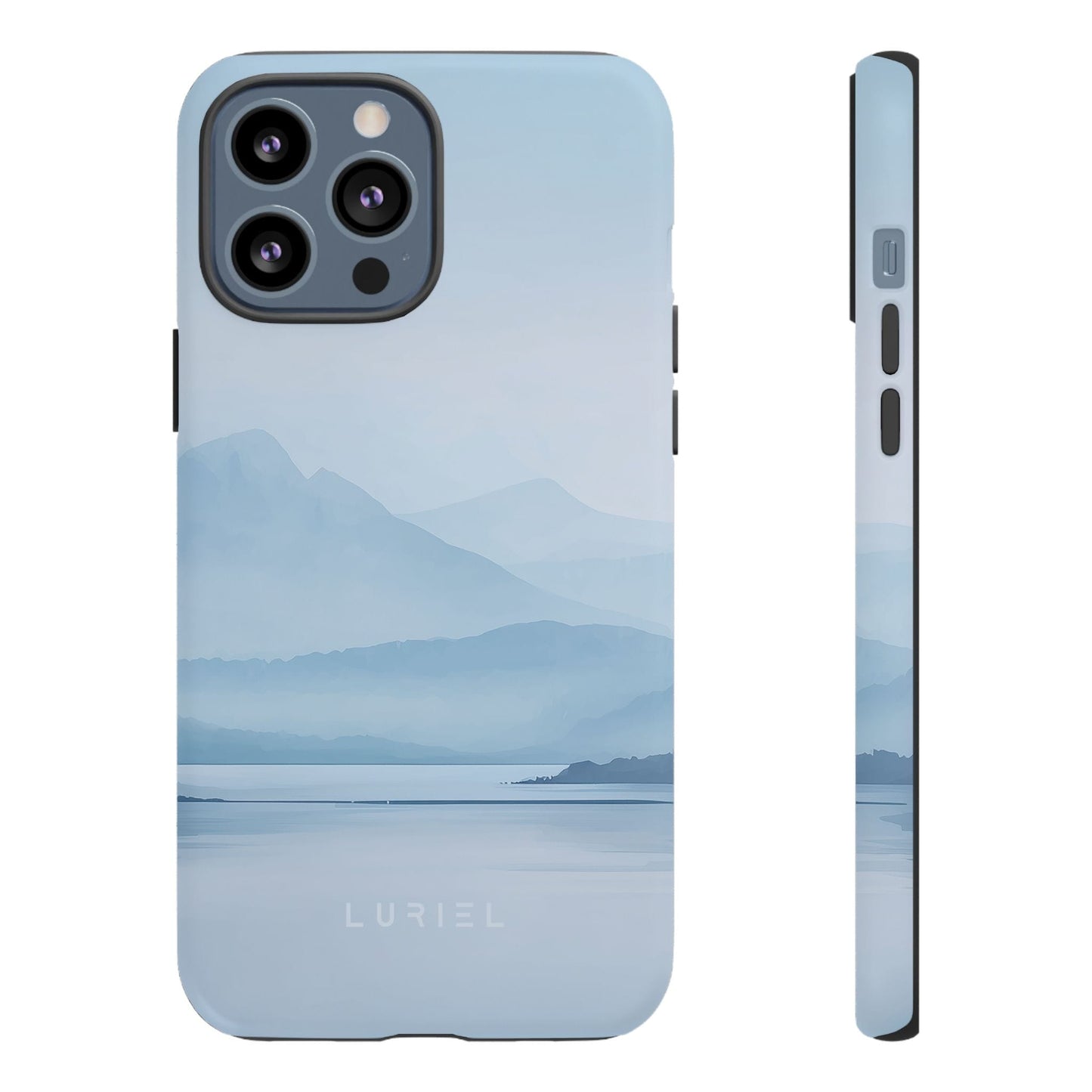 Phone Case Misty Blue Mountain Lake Tough Phone Case Misty Blue Mountain Lake Tough Phone Case