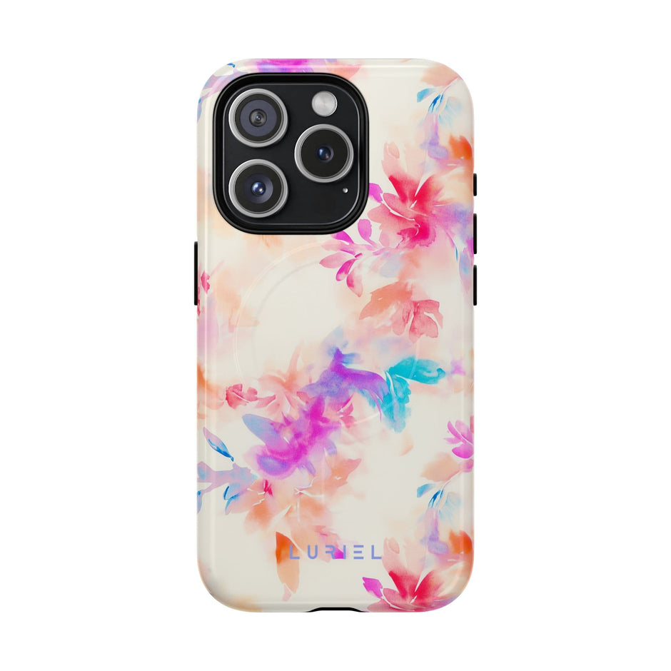 Phone Case Watercolour Pink Floral Tough Magsafe Case Watercolour Pink Floral Tough Magsafe Case
