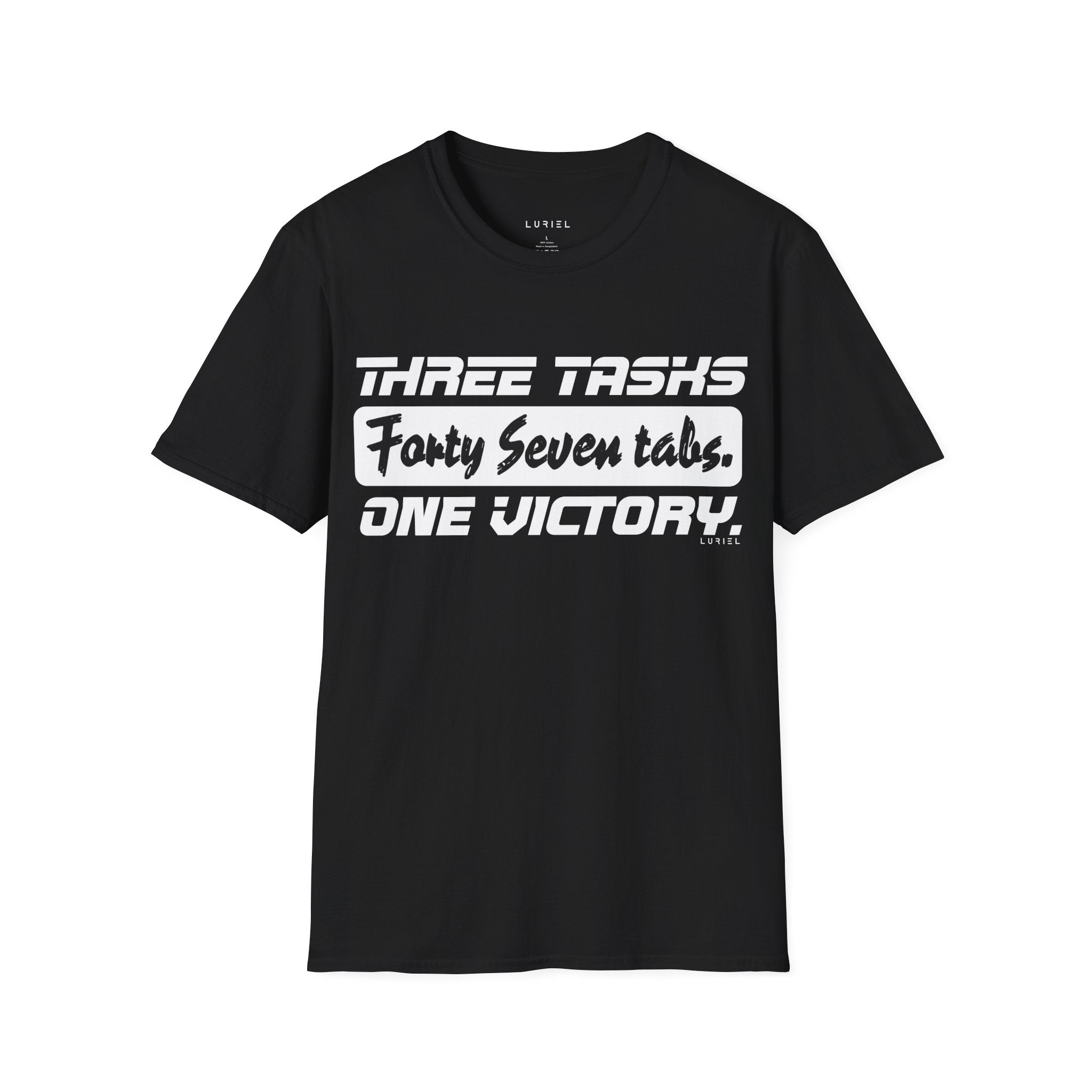 "Three Tasks, One Victory" T-Shirt