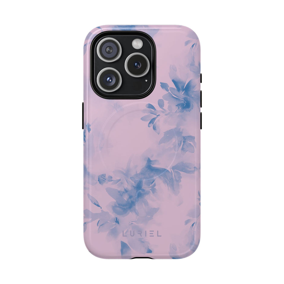 Phone Case Pinky Blue Floral Tough Magsafe Case Pinky Blue Floral Tough Magsafe Case