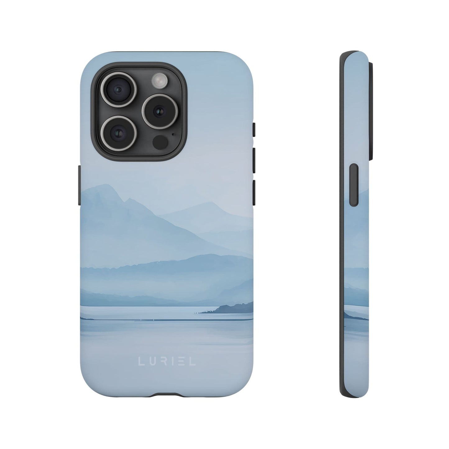 Phone Case Misty Blue Mountain Lake Tough Phone Case Misty Blue Mountain Lake Tough Phone Case
