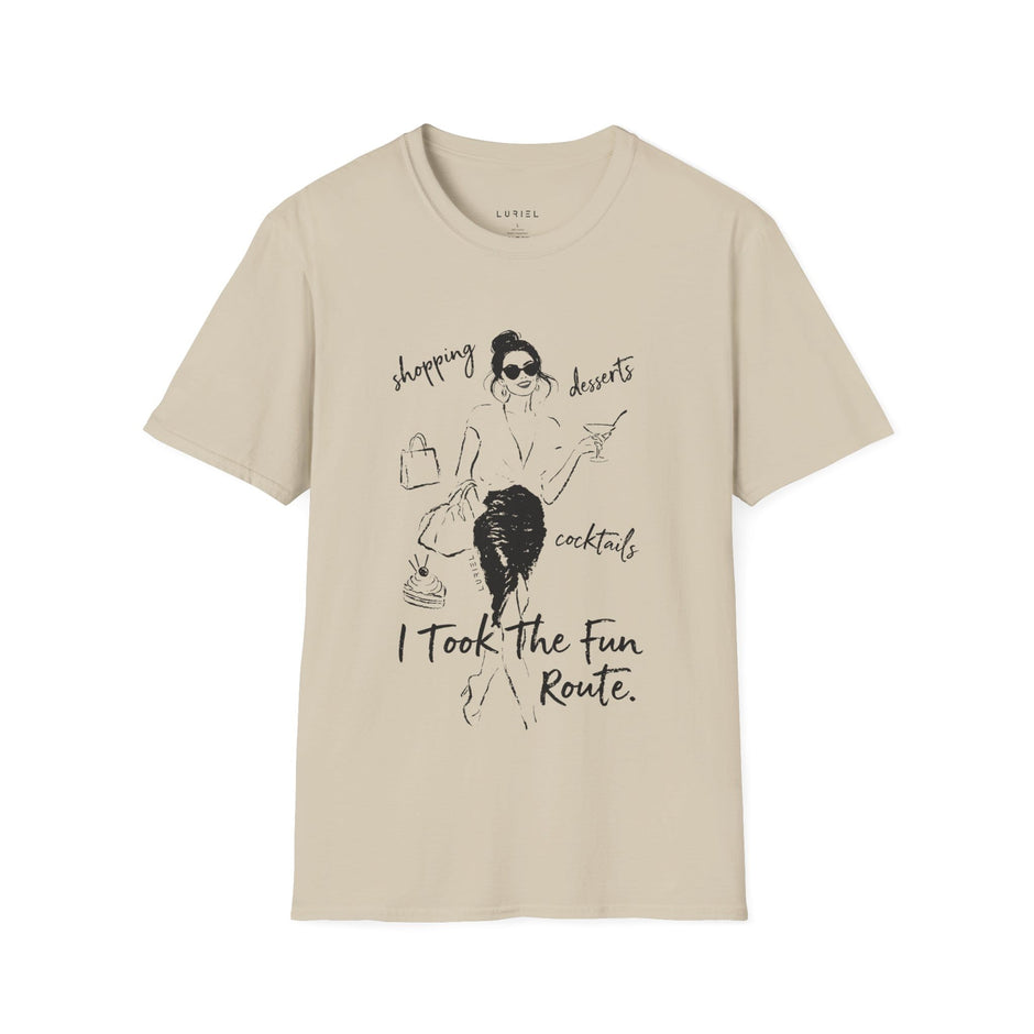T-Shirt Taking The Fun Route T-Shirt Taking The Fun Route T-Shirt