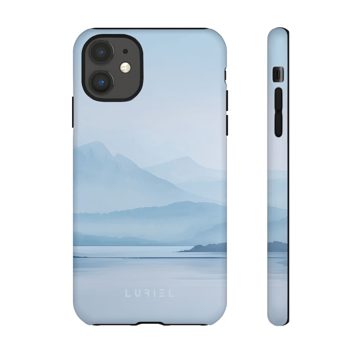 Phone Case Misty Blue Mountain Lake Tough Phone Case Misty Blue Mountain Lake Tough Phone Case