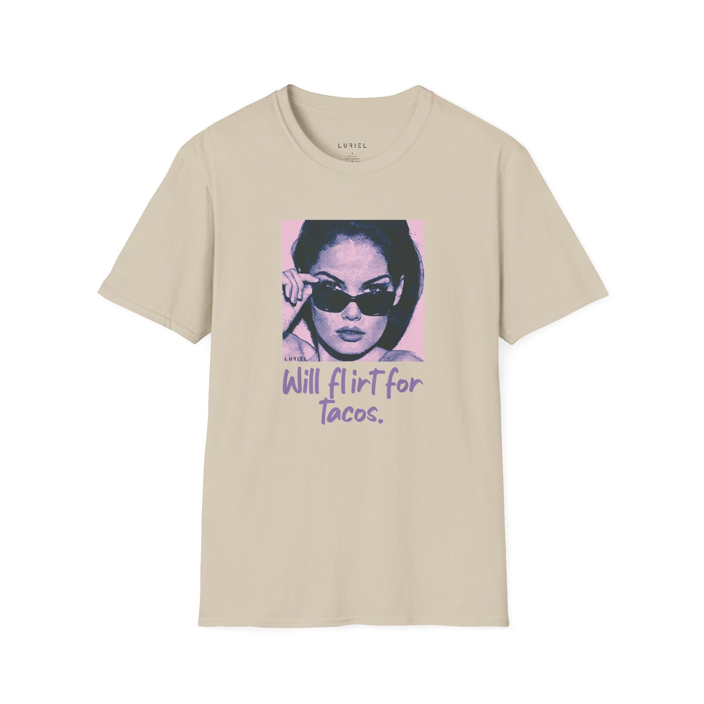 T-Shirt Will Flirt For Tacos T-Shirt Will Flirt For Tacos T-Shirt