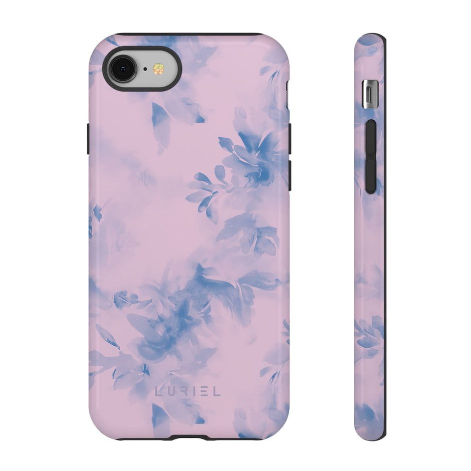 Phone Case Blue Watercolor Floral Tough Phone Case Blue Watercolor Floral Tough Phone Case