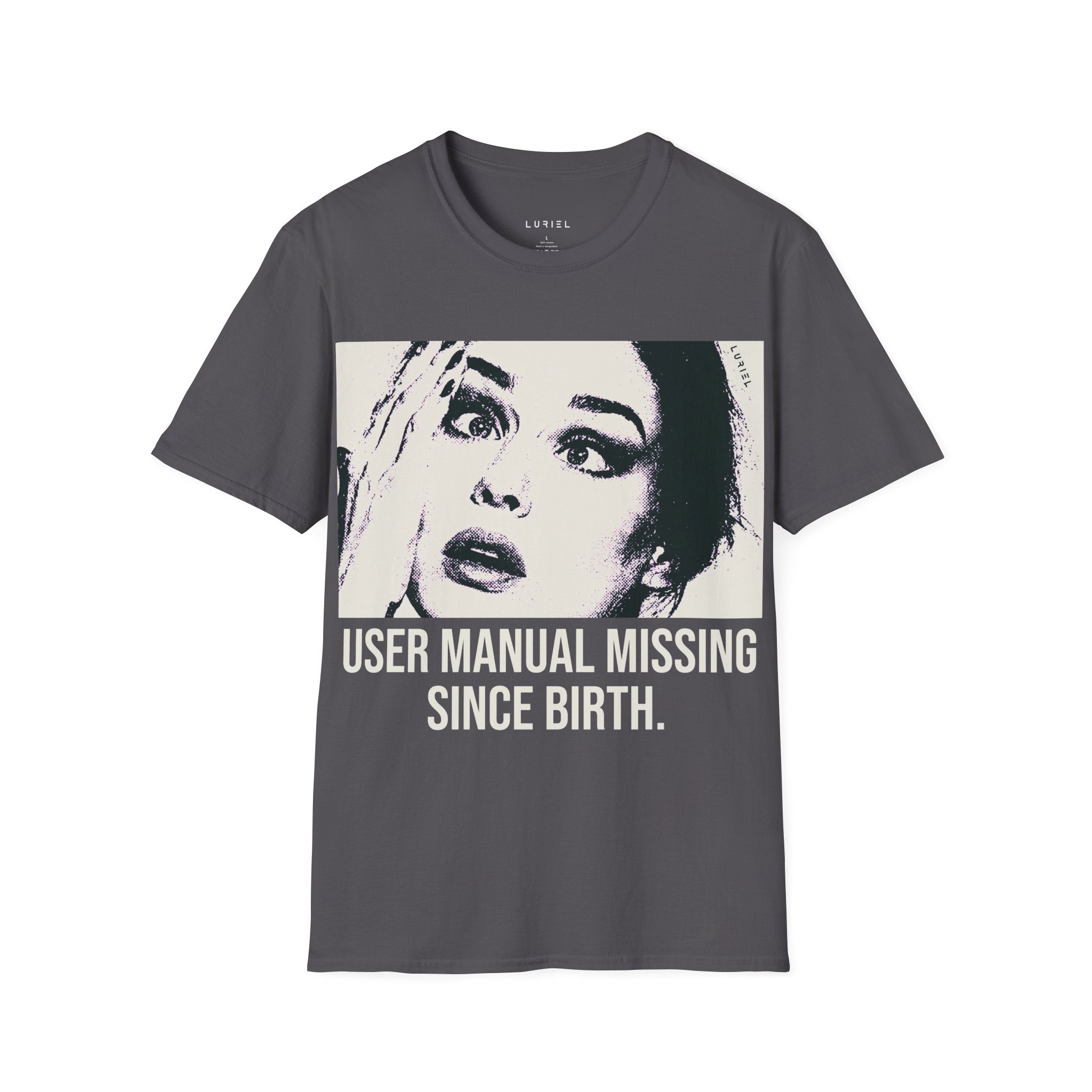 User Manual Missing Since Birth T-Shirt
