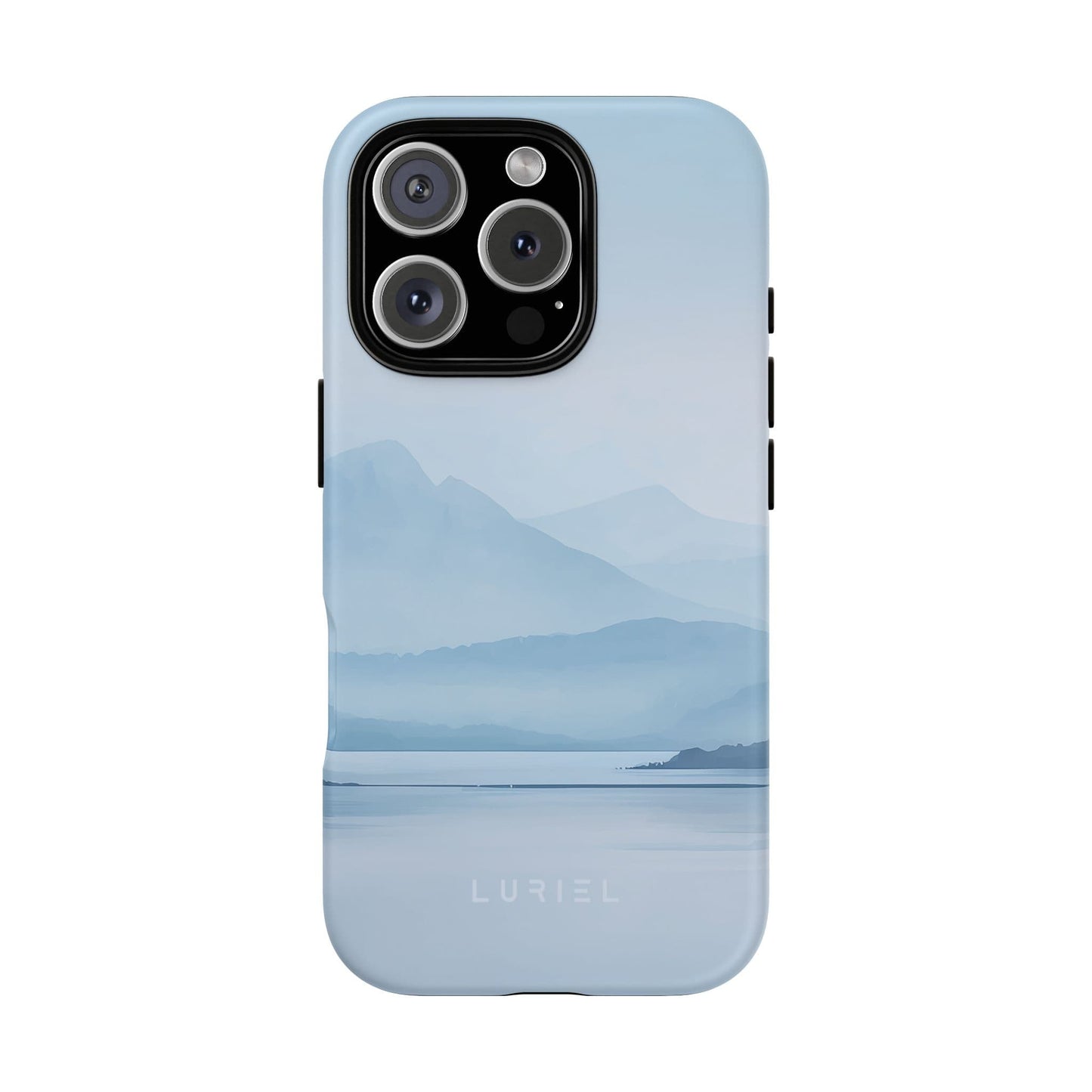 Phone Case Misty Blue Mountain Lake Tough Phone Case Misty Blue Mountain Lake Tough Phone Case