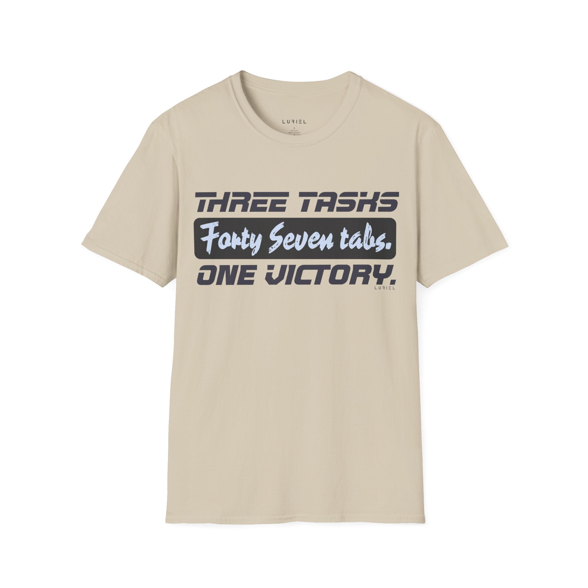 "Three Tasks, One Victory" T-Shirt