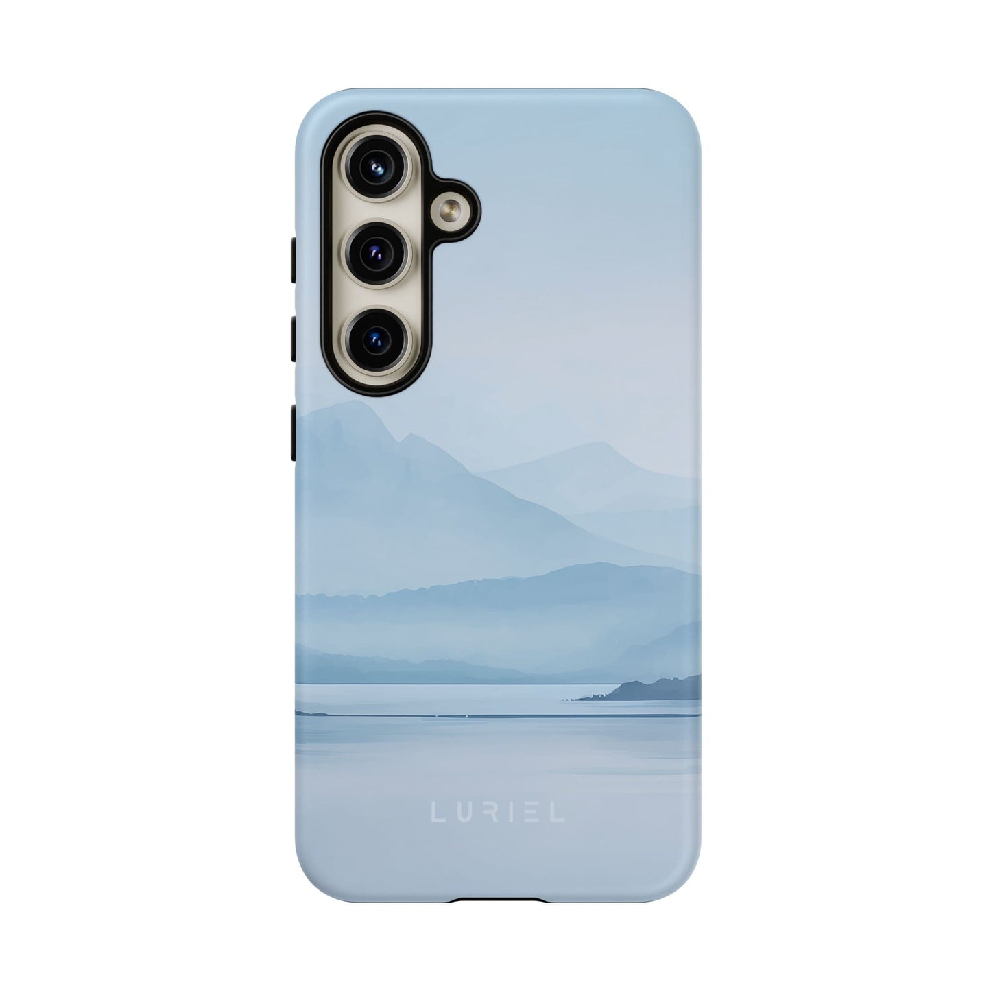 Phone Case Misty Blue Mountain Lake Tough Phone Case Misty Blue Mountain Lake Tough Phone Case
