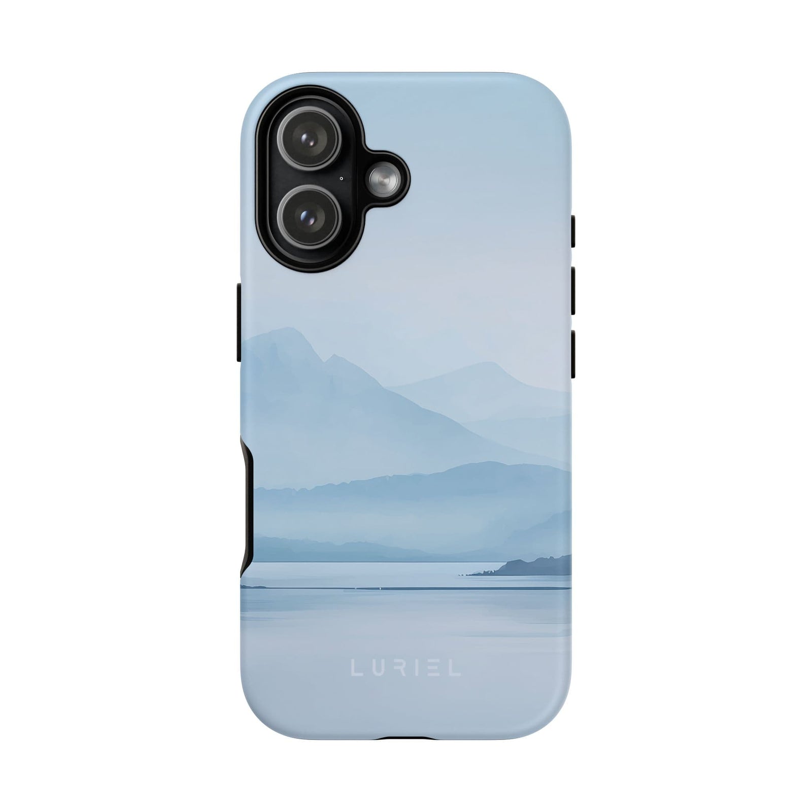 Phone Case Misty Blue Mountain Lake Tough Phone Case Misty Blue Mountain Lake Tough Phone Case